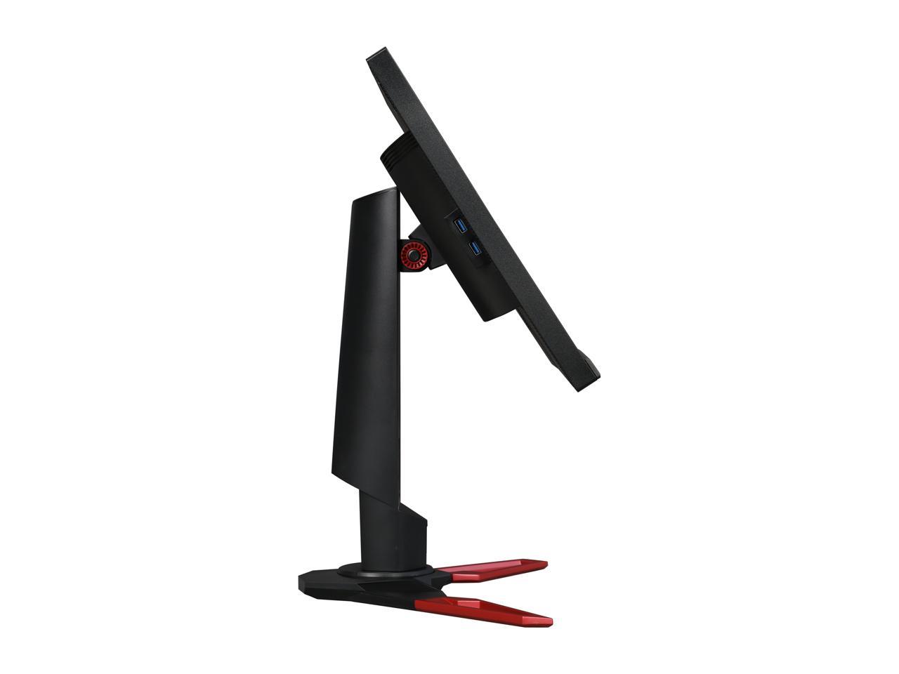 Acer Predator XB1 XB271HK bmiprz 27" 4K UHD IPS NVIDIA G-Sync Black/Red Gaming Monitor, 3840 x 2160 (4K), 100% sRGB Color Accuracy, Tilt / Swivel / Pivot / Height Adjustable, Build in Speakers