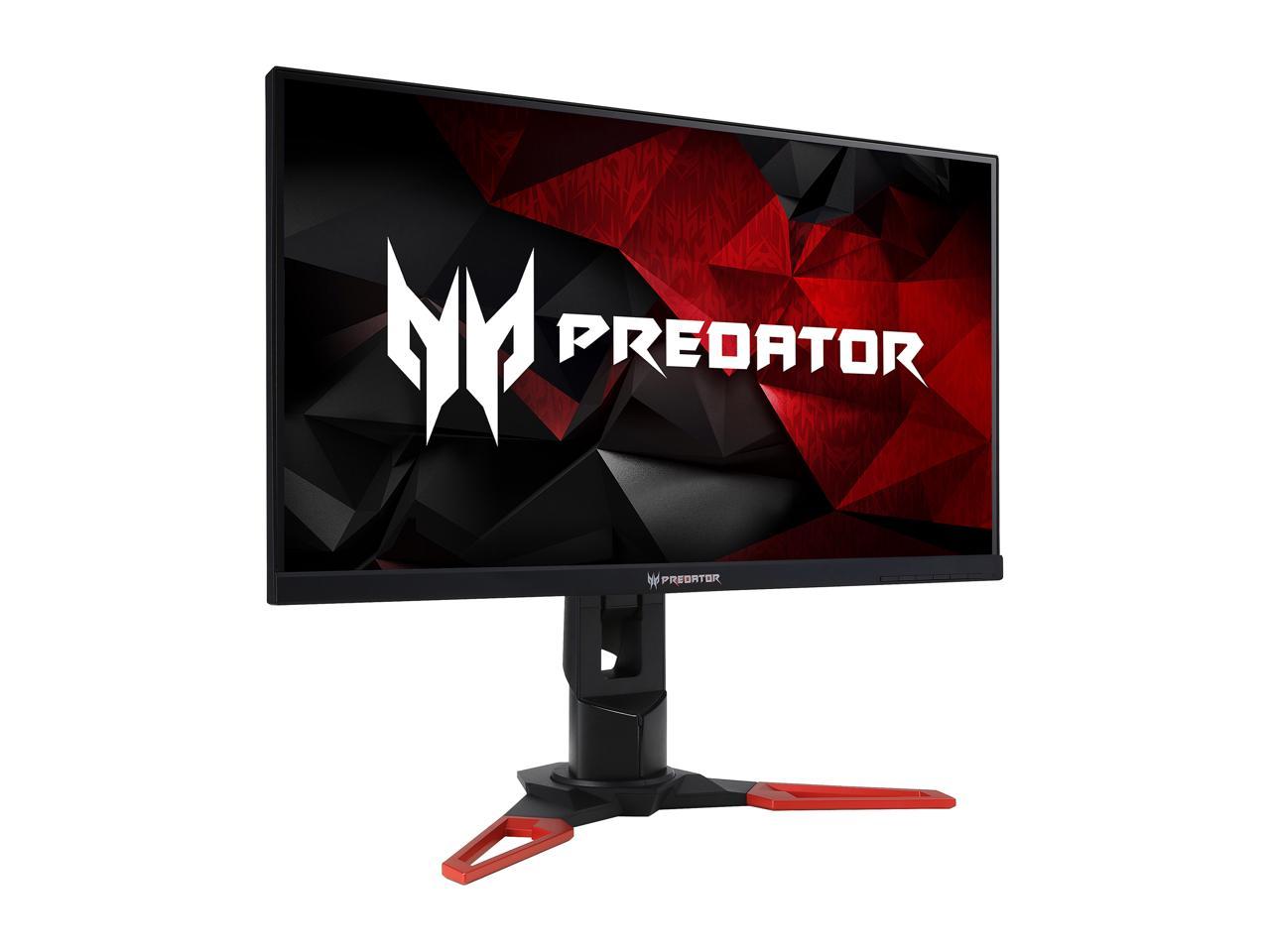 Acer Predator XB1 XB271H bmiprz Black 27" 1ms (GTG) 144 Hz / 170 Hz (Overclock), 1920 x1080 FHD NVIDIA G-Sync, VESA Mountable, Height, Tilt, Swivel and Pivot Adjustable, 2 x 2w Speakers