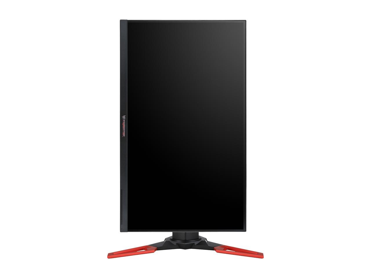 Acer Predator XB1 XB271H bmiprz Black 27" 1ms (GTG) 144 Hz / 170 Hz (Overclock), 1920 x1080 FHD NVIDIA G-Sync, VESA Mountable, Height, Tilt, Swivel and Pivot Adjustable, 2 x 2w Speakers