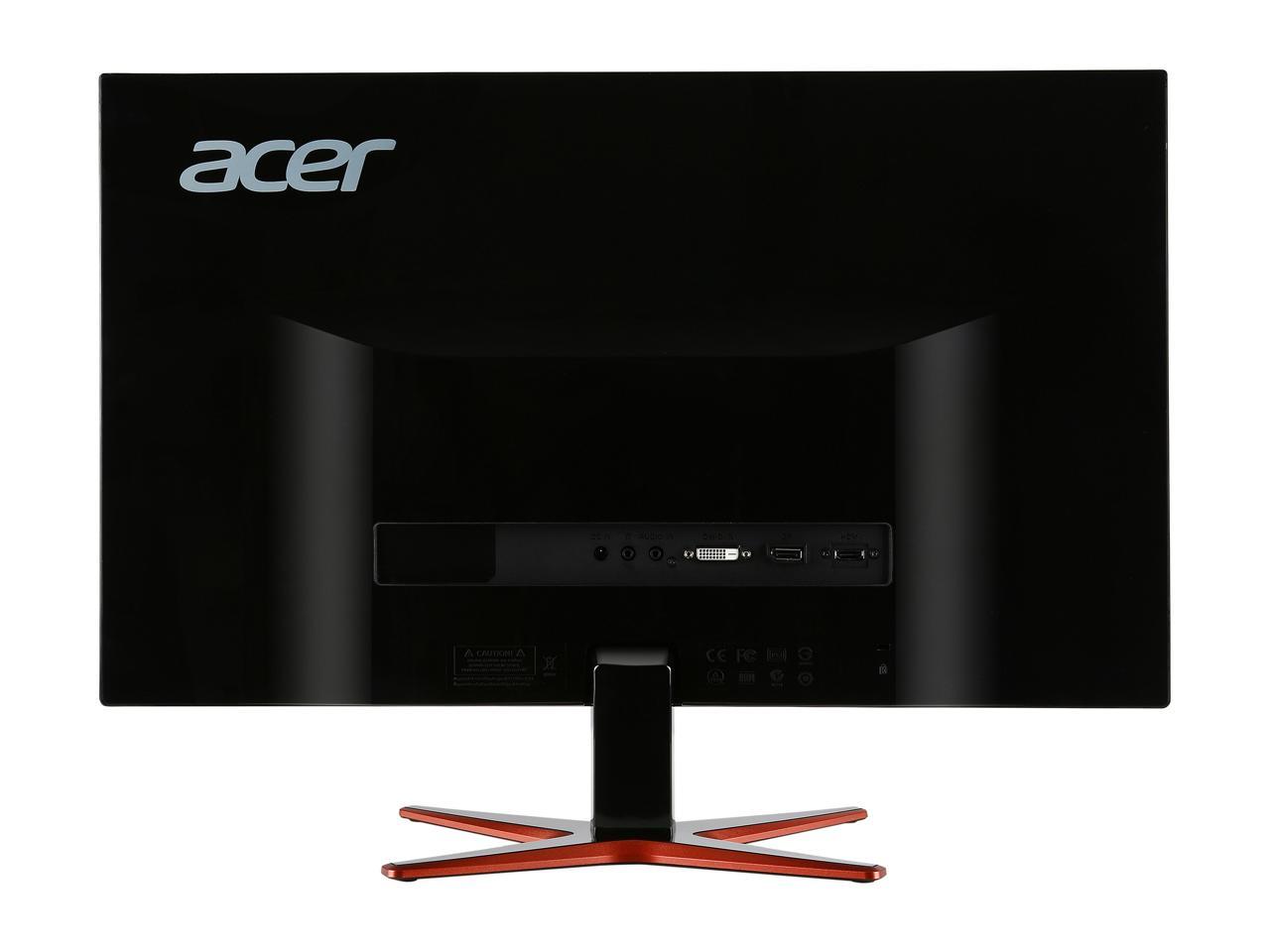 Acer Certified XG Series XG270HU 2-Tone 27" 1ms HDMI Widescreen LED Backlight LCD Monitor 350 cd/m2 ACM 100,000,000:1 (1,000:1)