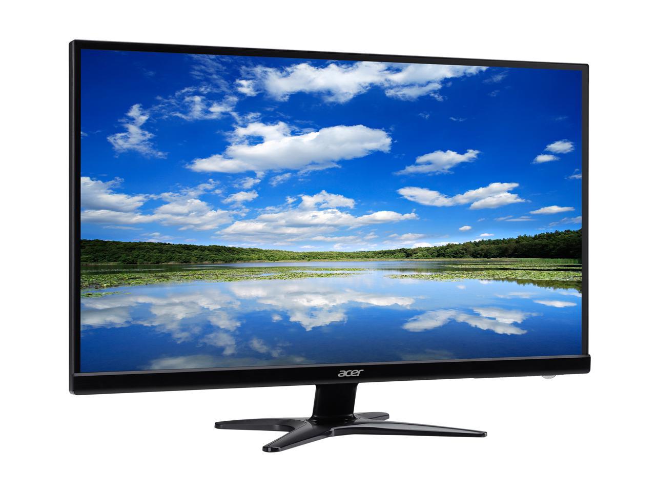 Acer G6 Series G276HL Kbmidx 27" Full HD 1920 x 1080 5ms 60Hz DVI HDMI VGA Built-in Speakers Flicker-Free Acer ComfyView LED Backlit LCD Monitor