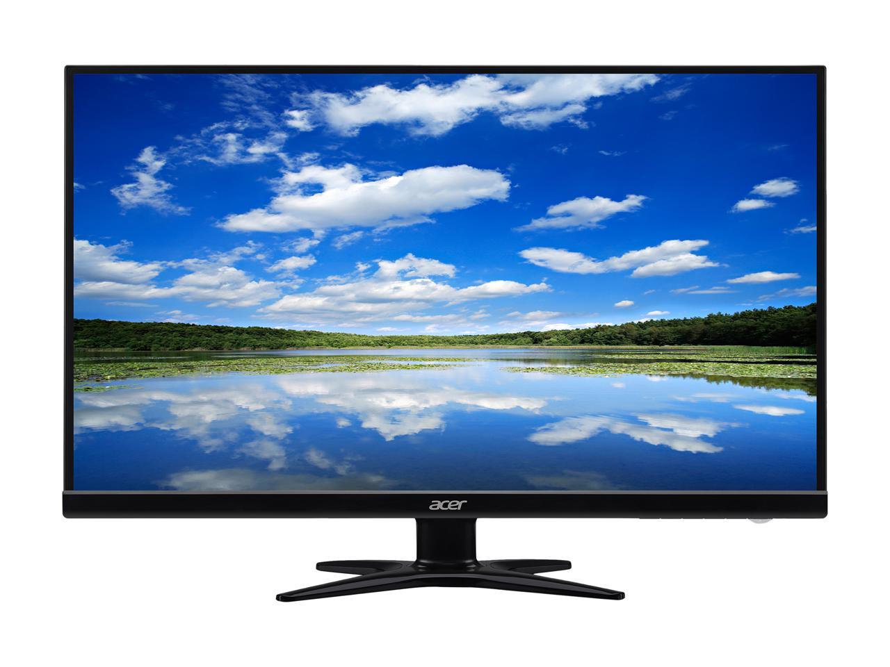 Acer G6 Series G276HL Kbmidx 27" Full HD 1920 x 1080 5ms 60Hz DVI HDMI VGA Built-in Speakers Flicker-Free Acer ComfyView LED Backlit LCD Monitor