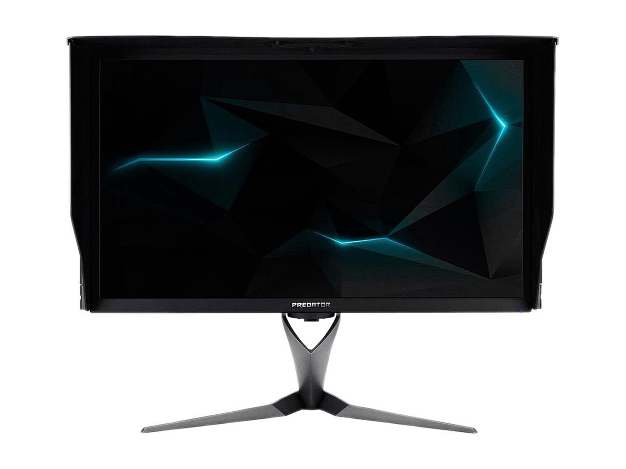 Acer Predator X27 bmiiphzx 27" 4K IPS UHD 3840 x 2160 NVIDIA G-SYNC Ultimate, 1,000nits (Peak), 144Hz (Overclock), 10Bit Colors, Quantum Dot, DCI-P3, DisplayPort 1.4, Light Sensor
