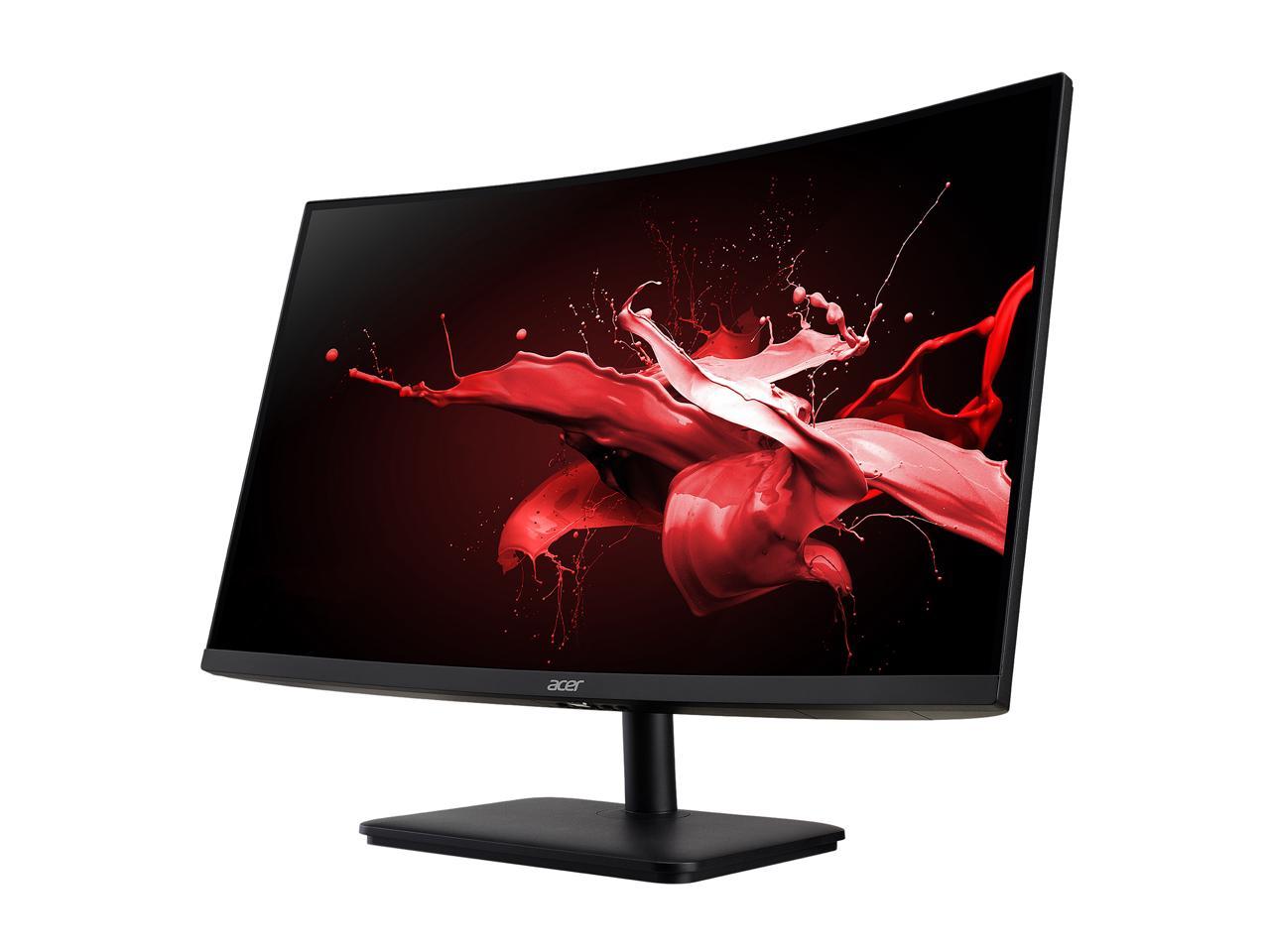 Acer Nitro ED270 Xbmiipx 27" 1ms Full HD 1920 x 1080 240Hz Adaptive-Sync HDMI, DisplayPort Built-in Speakers Curved Gaming Monitor