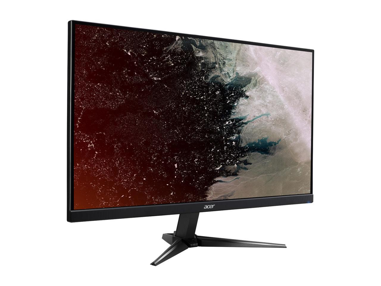 Acer QG241Y Pbmiipx 24" (23.8" Viewable) Full HD 1920 x 1080 165Hz 1ms (VRB) HDR10 2 x HDMI, DisplayPort, Built-in Speakers Freesync Premium Gaming Monitor