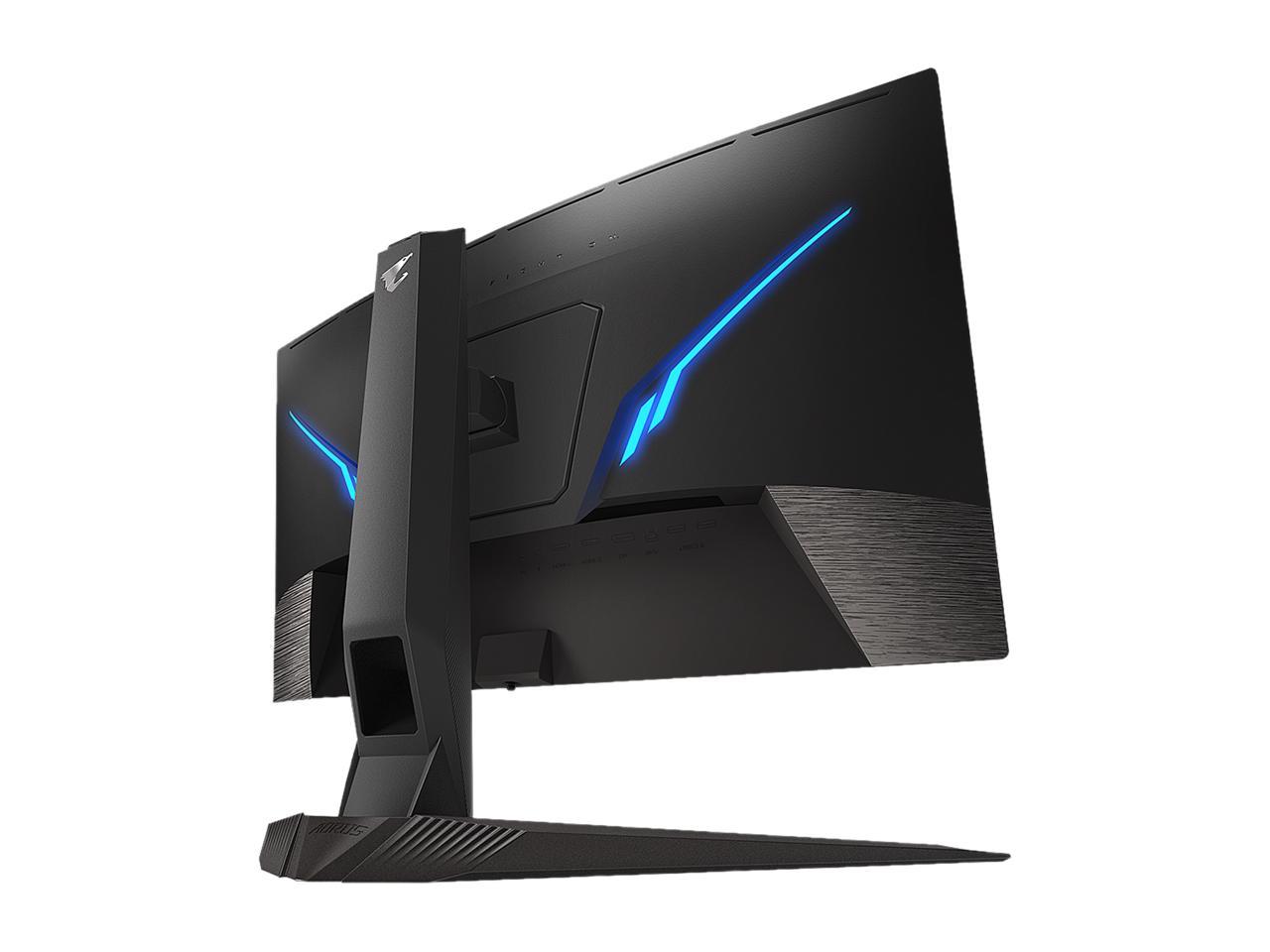AORUS CV27Q-SA 27" Frameless Curved 1500R Gaming Monitor, Quad HD 1440p, 90% DCI-P3 Color Accurate VA Panel, 1ms 165 Hz, HDR, FreeSync Premium Pro, VESA, Zero Bright Dot Policy