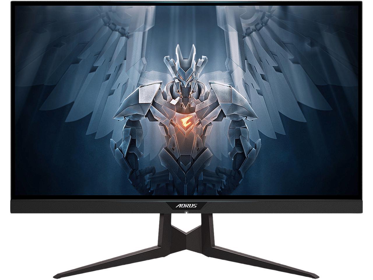 AORUS FI27Q 27" Frameless Gaming Monitor, Quad HD 1440p, 95% DCI-P3 Color Accurate IPS Panel, 1ms 165Hz, HDR, G-SYNC Compatible and FreeSync Premium, VESA, Zero Bright Dot Policy