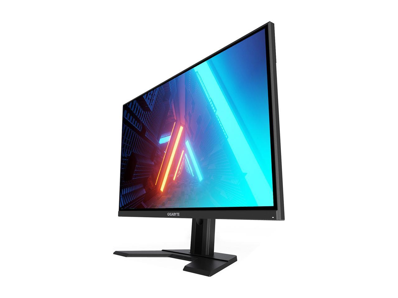 GIGABYTE G27Q 27" 144Hz 1440P Gaming Monitor, 2560 x 1440 IPS Display, 1ms (MPRT) Response Time, 92% DCI-P3, VESA Display HDR400, FreeSync Premium, 1x Display Port 1.2, 2x HDMI 2.0, 2x USB 3.0