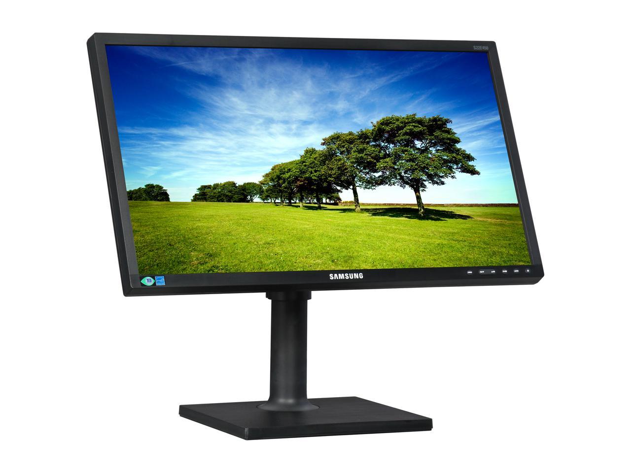 Samsung S22E450B SE450 Series 22" Full HD 1920 x 1080 5ms VGA DVI Flicker-Free Mega Dynamic Contrast Ratio LED Backlit TN Panel Monitor