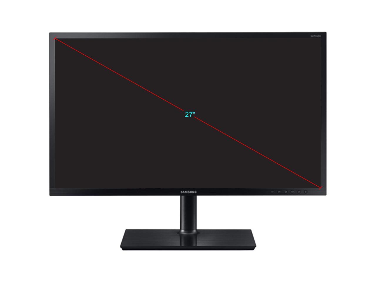 Samsung SH650 Series S27H650FDN 27" Full HD 1920 x 1080 5ms VGA HDMI DisplayPort USB Hub Flicker-Free LED Backlit Monitor
