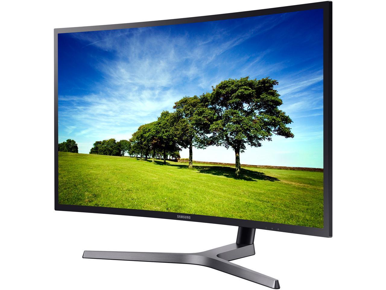 Samsung CHG70 Series C27HG70 27" 2560 x 1440 (2K) 144Hz 1800R Curved Gaming Monitor, QLED, 1ms (GTG), AMD FreeSync 2, 2xHDMI, DP, USB, VESA Mount, Height/Tilt/Swivel/Pivot Adjustable