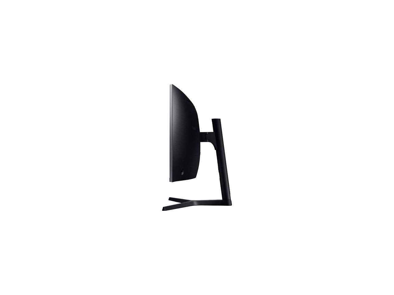 Samsung 890 Series C34H890 Black 34" Curved 3440 x 1440 WQHD+ sRGB 4ms 100Hz AMD FreeSync Monitor, 300cd/m2, HDMI / DP / USB-C / USB Hub Fully Adjustable Stand, VESA Compatible