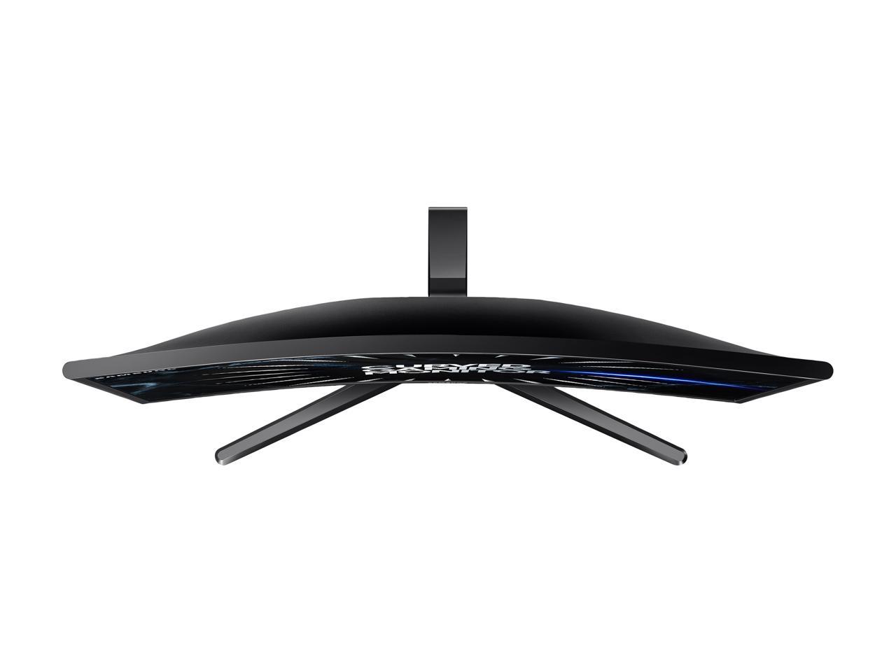 Samsung C24RG50 24" 1920 x 1080 Full HD Resolution 4ms 144Hz HDMI DisplayPort Eye-Saver Mode Flicker-Free Technology LED Backlit Curved Gaming Monitor