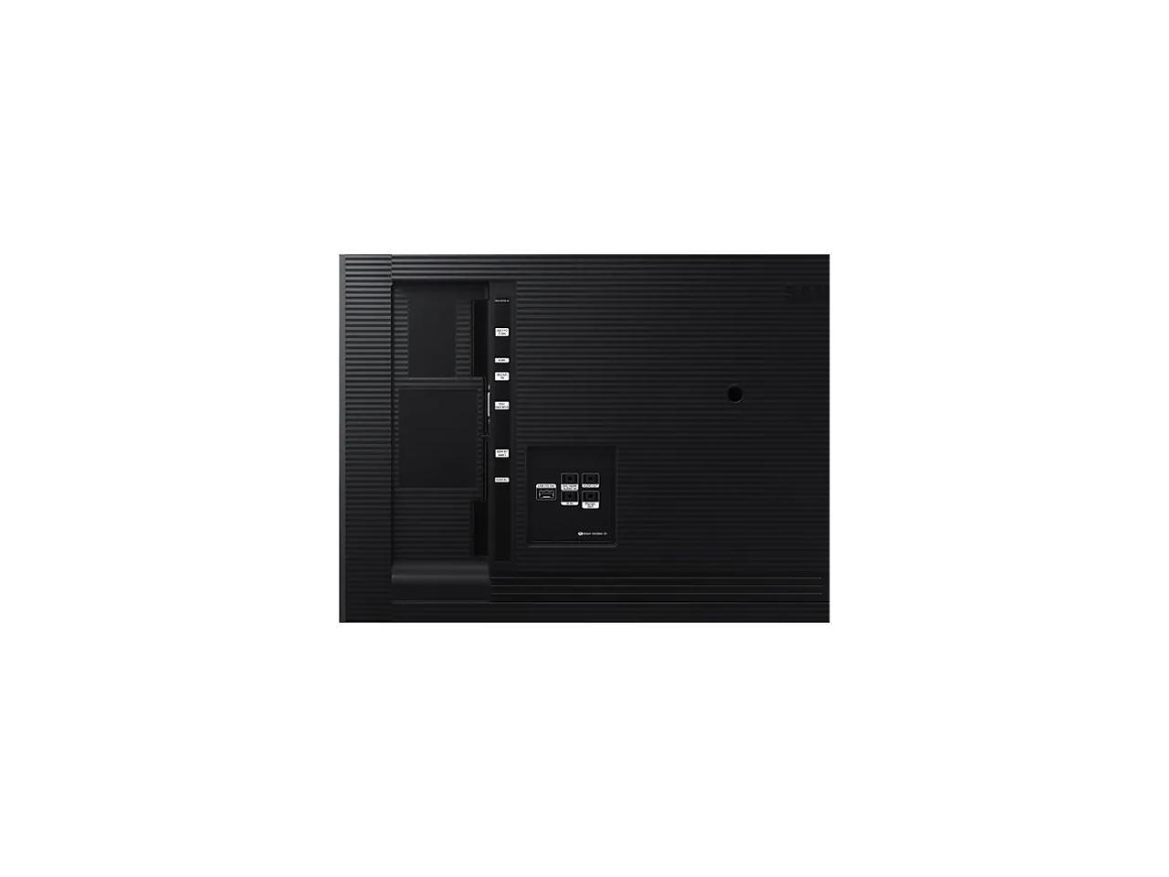 Samsung QB43R 43" Edge-Lit 4K Ultra HD Commercial LCD Display (Cisco Certified Compatible), 350nit, Tizen 4.0, WiFi, BT, Speaker, Portrait/Landscape, 16/7 - LH43QBREBGCXZA
