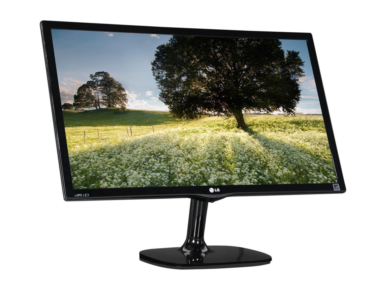 LG 23MP57HQ-P Black 23" Class IPS Multi-Tasking Monitor 1920 x 1080 5ms GTG, Flicker Safe Technology, Black Stabilizer, 178/178 Viewing Angle, Anti-Glare 3H Surface Treatment