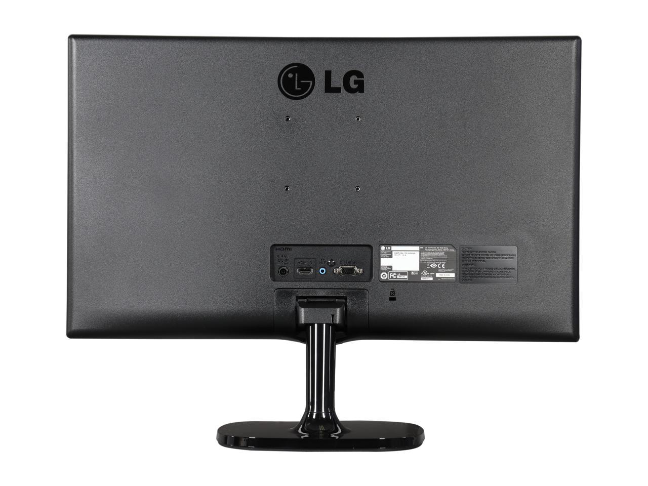 LG 23MP57HQ-P Black 23" Class IPS Multi-Tasking Monitor 1920 x 1080 5ms GTG, Flicker Safe Technology, Black Stabilizer, 178/178 Viewing Angle, Anti-Glare 3H Surface Treatment