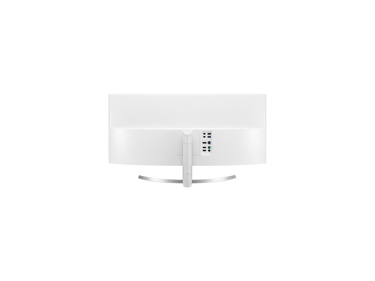 LG 34UC98-W 34" Curved FreeSync IPS Monitor 3440 x 1440 WQHD 5ms 21:9 UltraWide On-Screen Control with 4-way Screen Split, Thunderbolt 2.0 and USB 3.0 Quick Charge