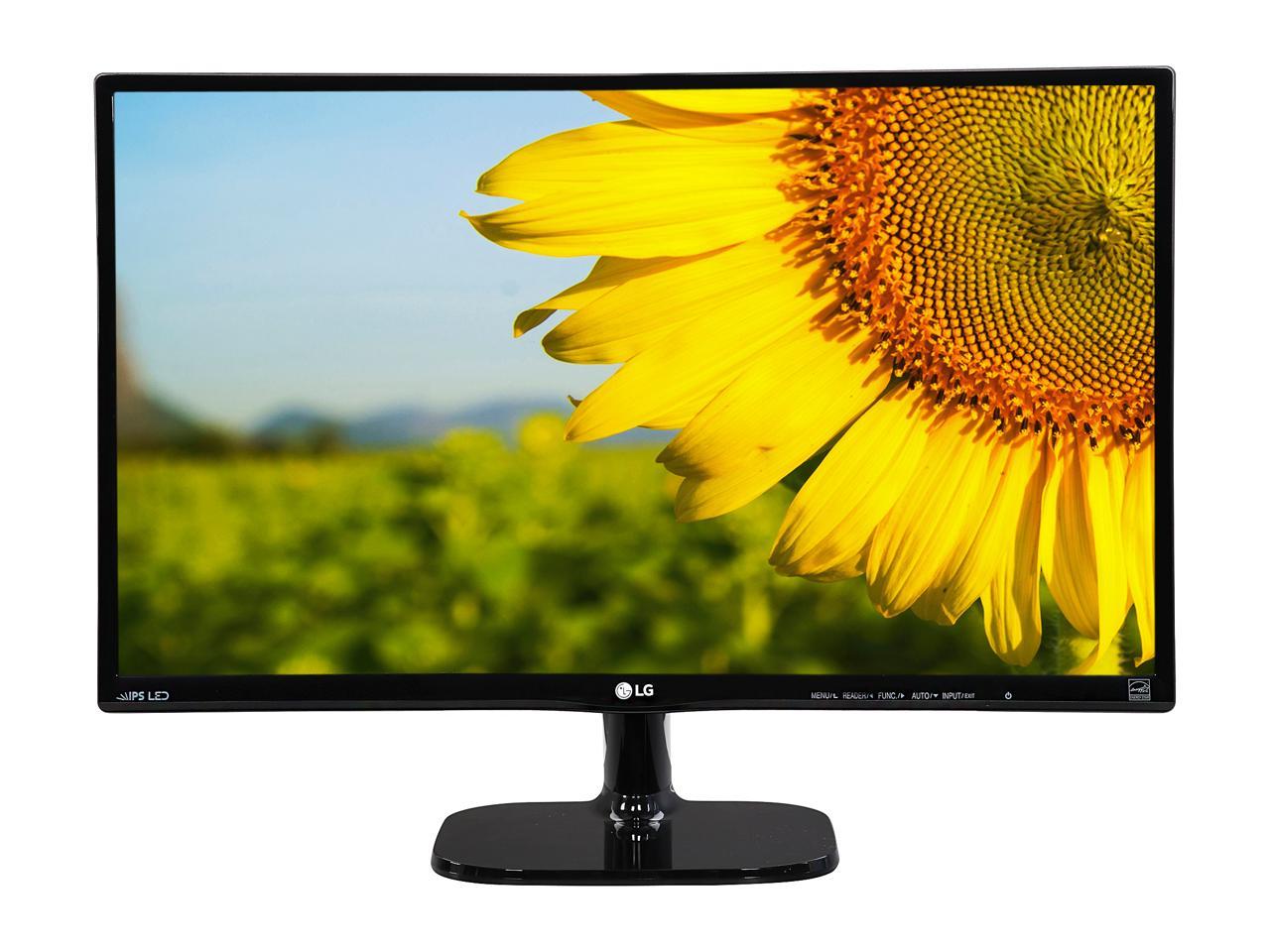 LG 24MP48HQ-P Full HD 24" (Actual size 23.8") IPS Monitor 5ms 1920 x 1080, Flicker Safe Black Stabilizer and On Screen Control w/ Screen Split
