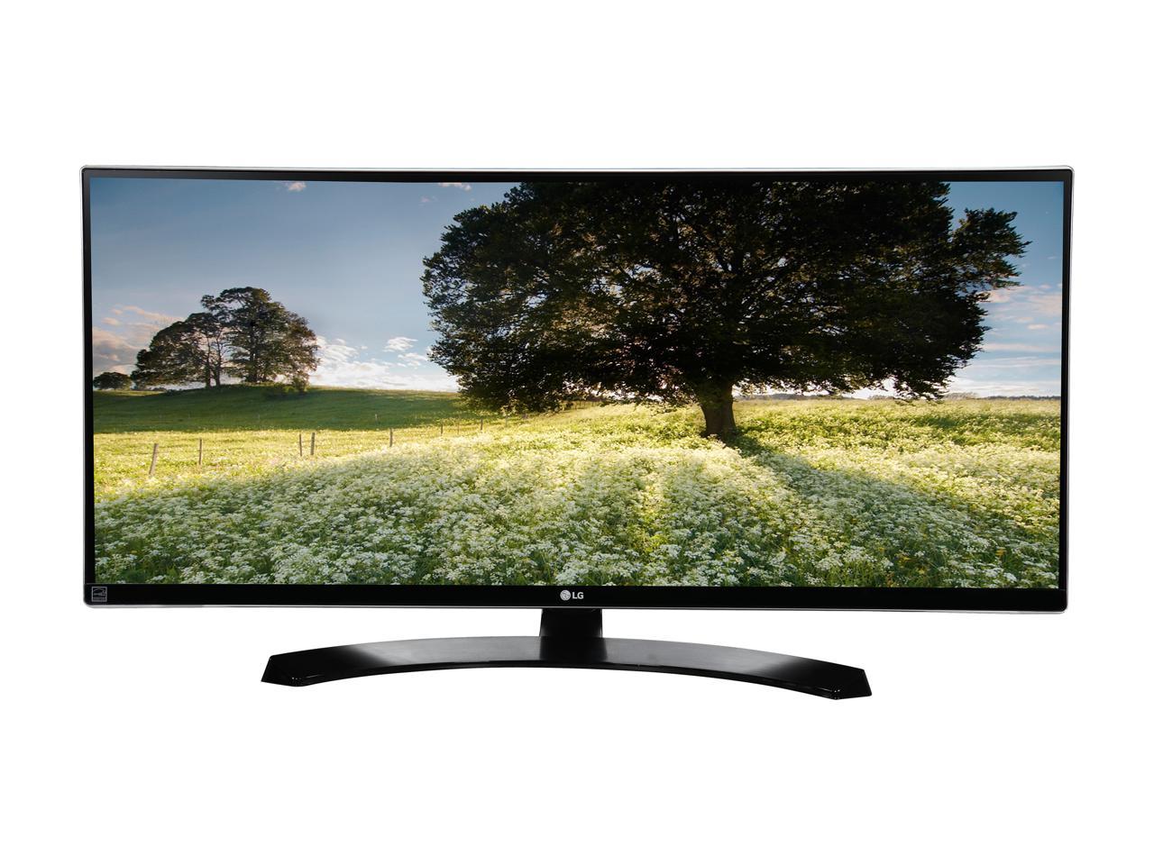 LG 34UM88-P 34" FreeSync IPS LED Monitor 3440 x 1440 WQHD 21:9 UltraWide 5ms On-Screen Control with 4-way Screen Split, Thunderbolt 2.0 and USB 3.0 Quick Charge HDMI DisplayPort