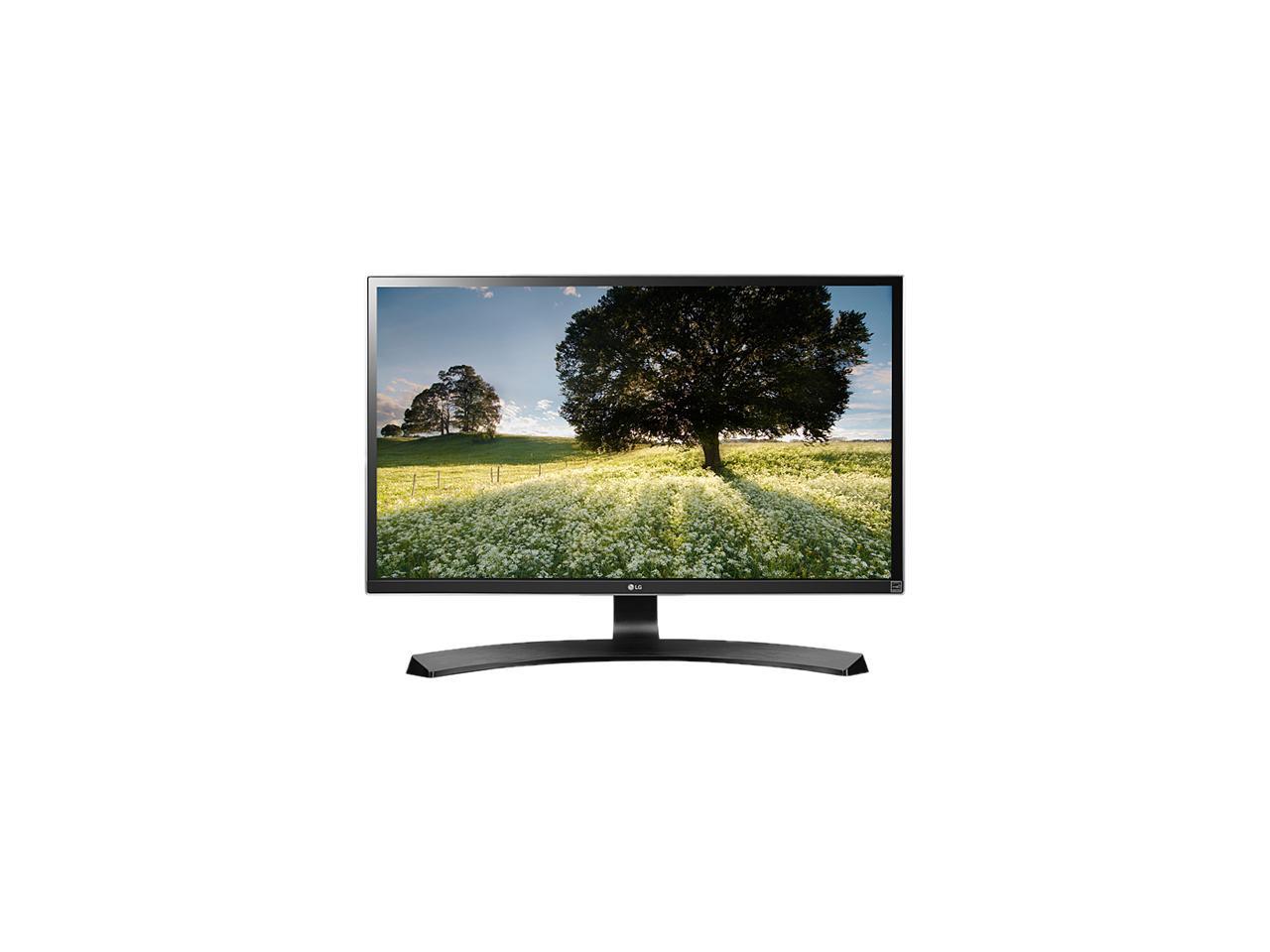 LG 27UD68P-B 27" FreeSync IPS LED Monitor 4K UHD 3840 x 2160 16:9 Widescreen On-Screen Control with Screen Split Game Mode & Black Stabilizer, VESA Mountable