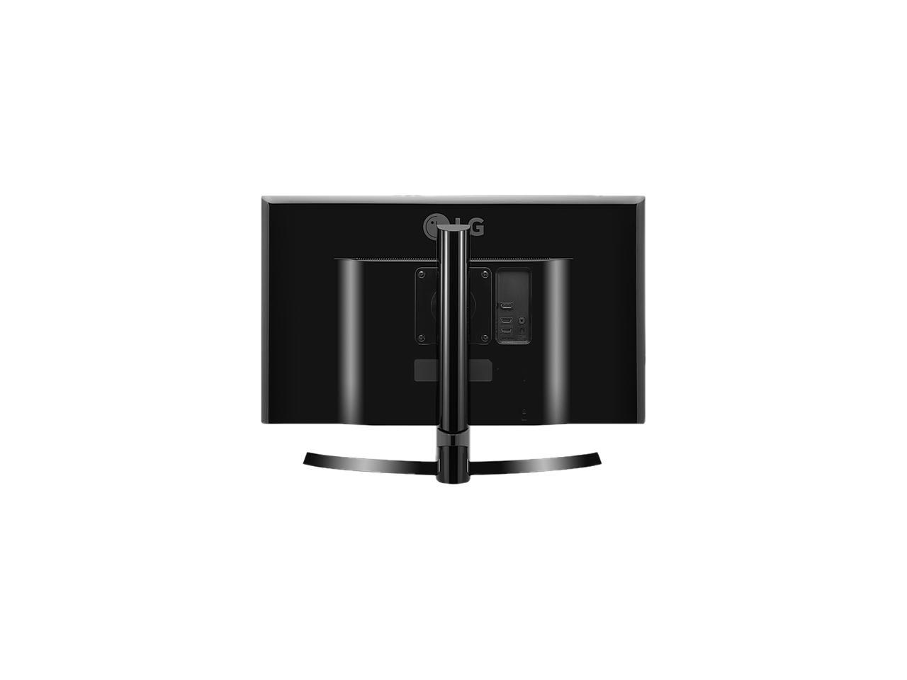 LG 27UD68P-B 27" FreeSync IPS LED Monitor 4K UHD 3840 x 2160 16:9 Widescreen On-Screen Control with Screen Split Game Mode & Black Stabilizer, VESA Mountable