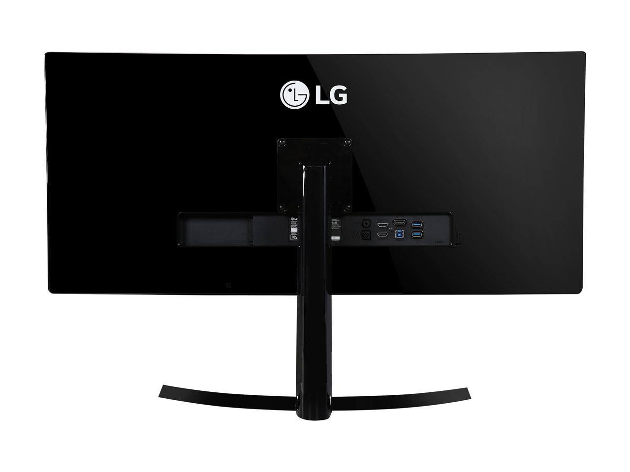 LG 34UM88C-P 34" FreeSync IPS LED Monitor 3440 x 1440 WQHD 21:9 UltraWide 60Hz On-Screen Control with 4-way Screen Split, USB 3.0 Quick Charge HDMI DisplayPort Connectors