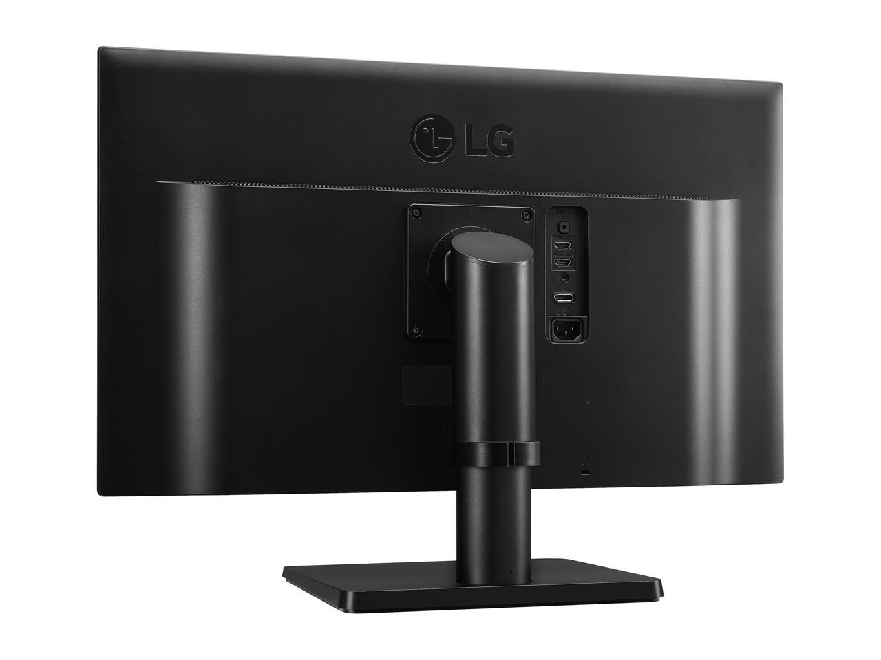 LG 27UD58P-B 27" IPS 4K UHD FreeSync Gaming Monitor, 3840 x 2160, 1000:1 Contrast Ratio, DisplayPort, HDMI, Tilt / Height Adjustable, VESA Compatible