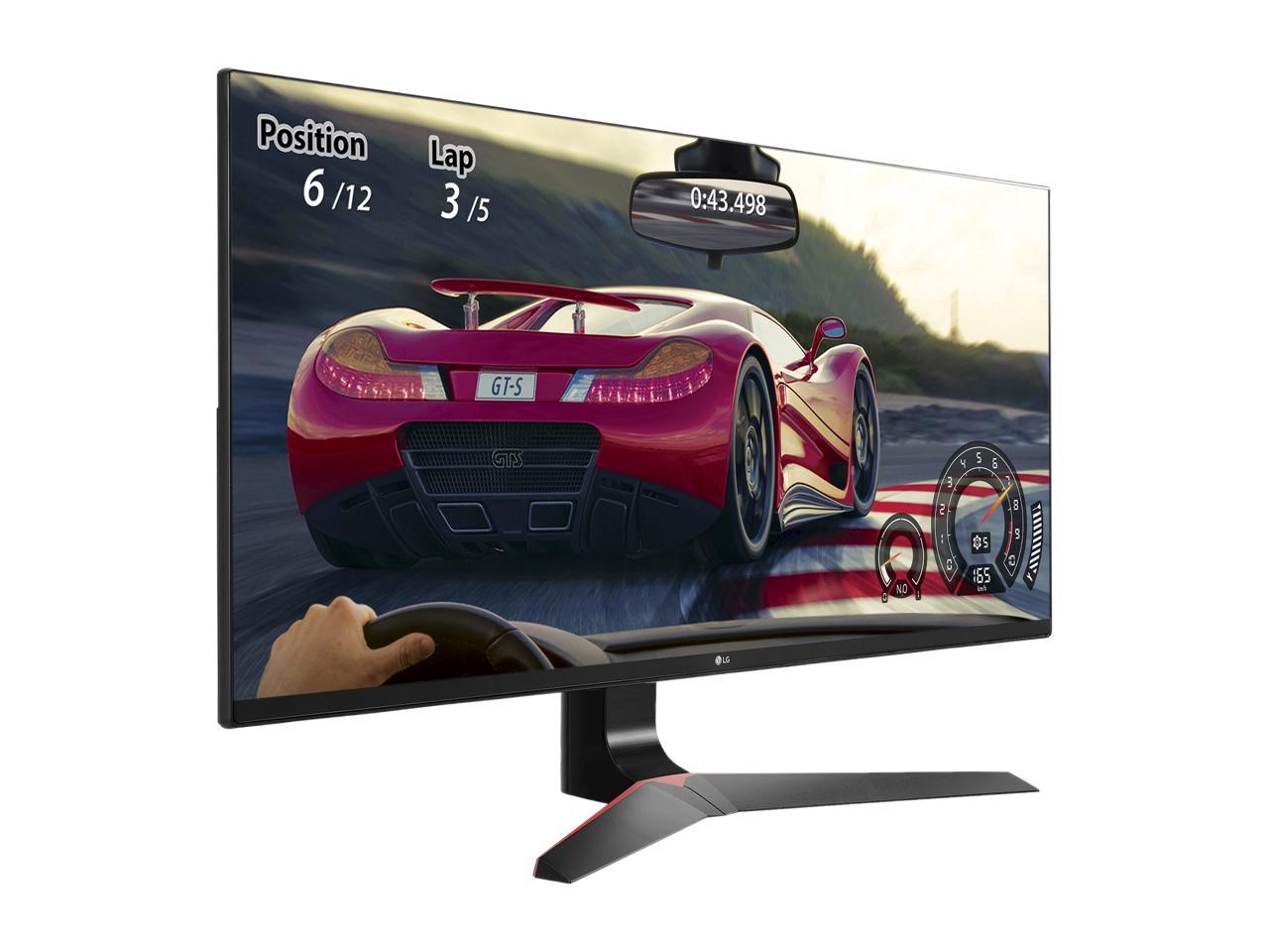 LG 34UM69G-B 34" Full HD 2560 x 1080 75Hz DisplayPort USB Type-C AMD FreeSync Built-in Speakers Flicker Safe Ultrawide Backlit LED IPS Gaming Monitor