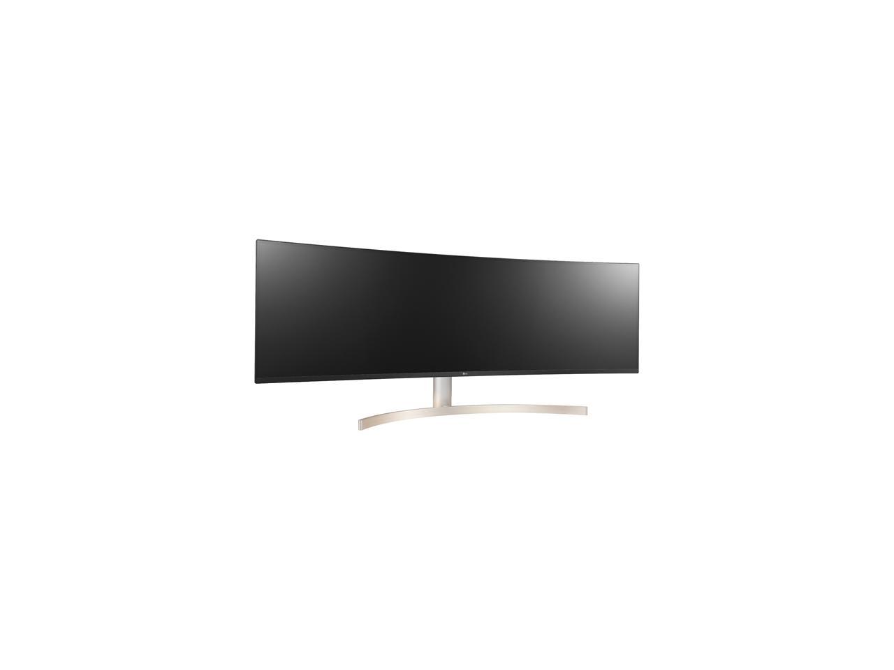 LG 49BL95C-W 49" UltraWide Dual 5120 x 1440 HDMI DisplayPort USB-C Anti-Glare HDR Built-in Speakers IPS Monitor