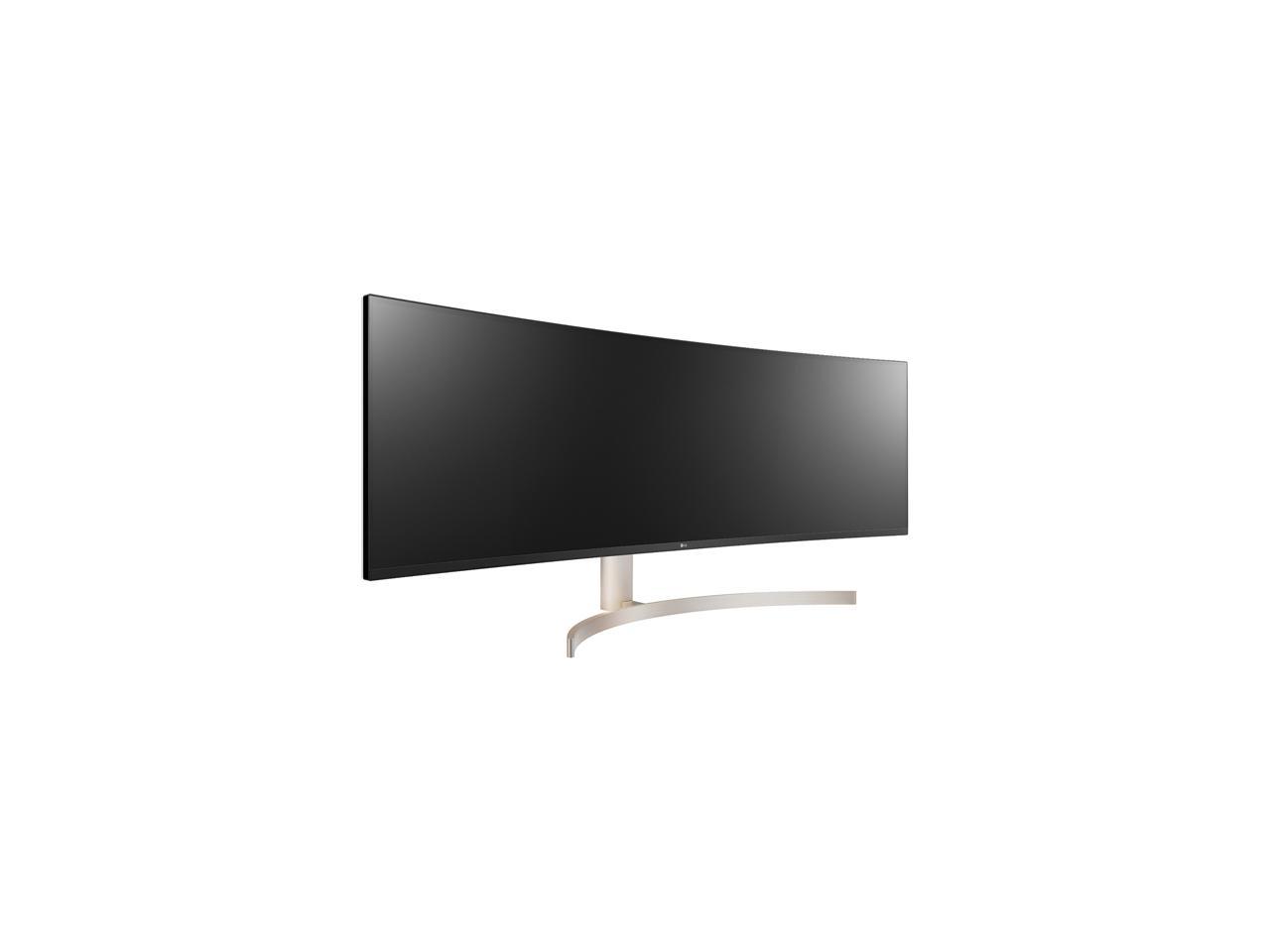 LG 49BL95C-W 49" UltraWide Dual 5120 x 1440 HDMI DisplayPort USB-C Anti-Glare HDR Built-in Speakers IPS Monitor