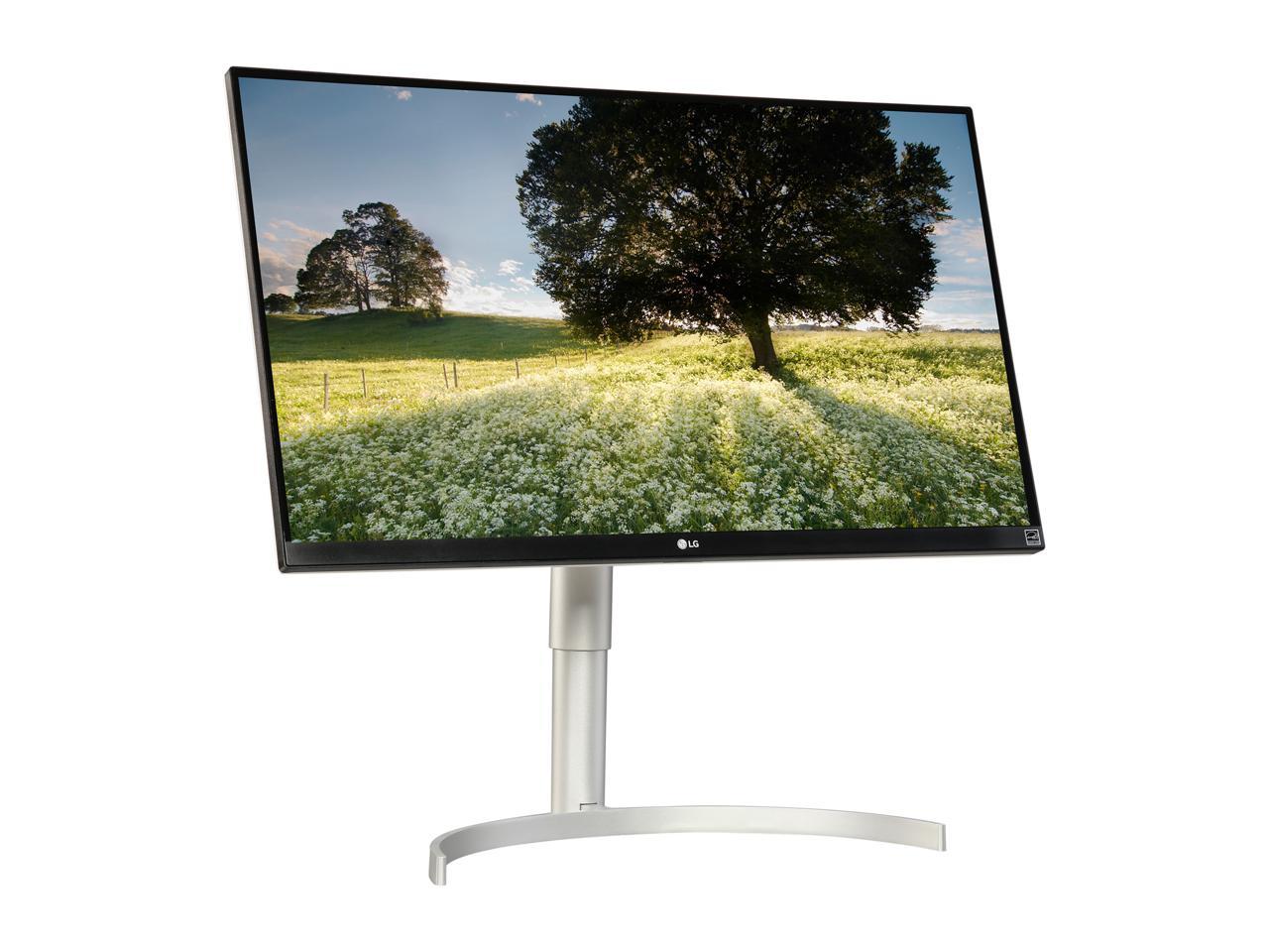 LG 27BL85U-W 27" 4K Ultra HD 3840 x 2160 HDMI DisplayPort USB Type-C FreeSync Tilt, Pivot, Height Adjustable IPS Monitor
