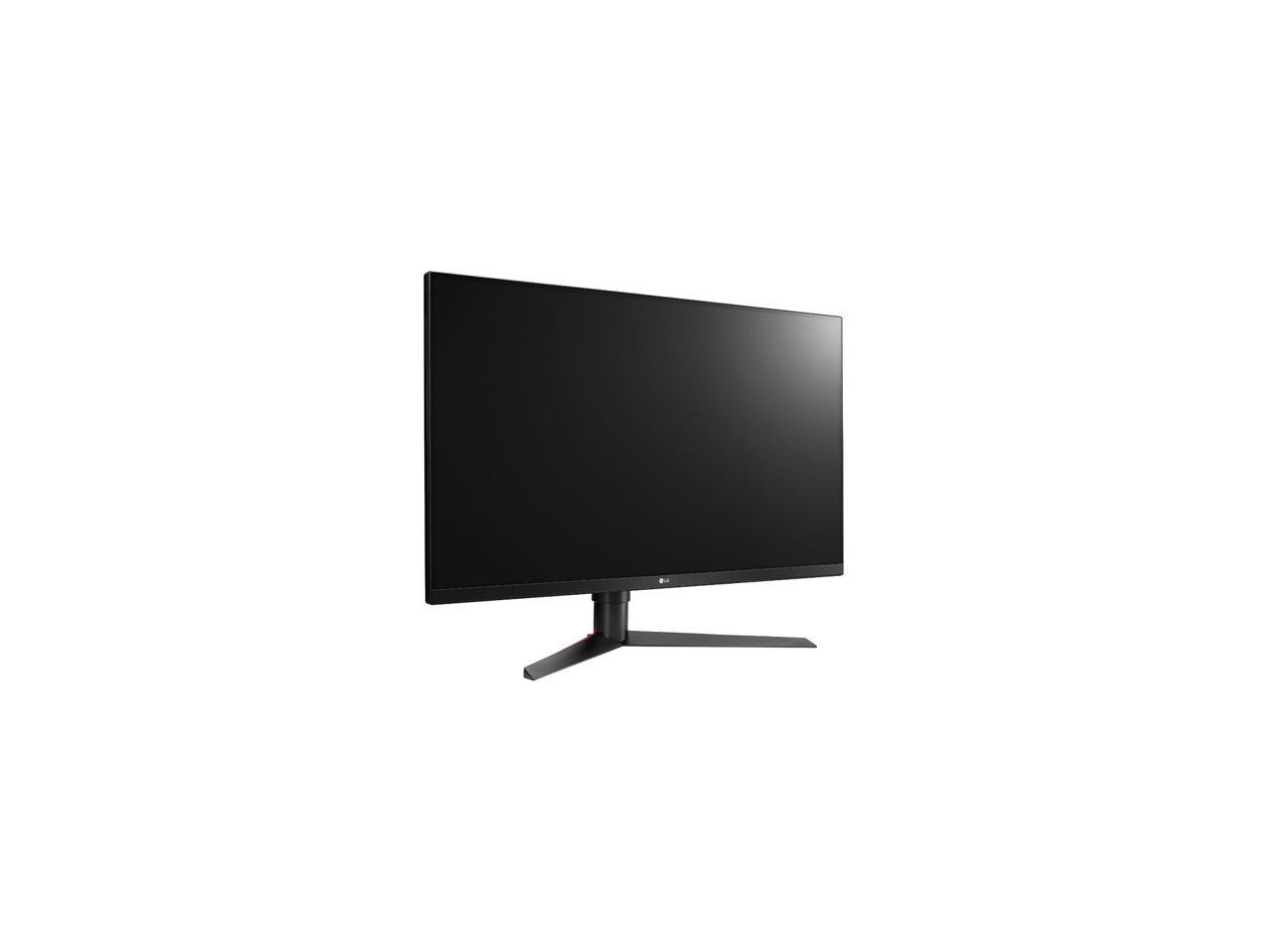 LG 32GK65B-B 32" Quad HD 2560 x 1440 2K Resolution 144Hz 2 x HDMI, DisplayPort Radeon FreeSync & NVIDIA G-SYNC Compatible Borderless Design HDCP Widescreen LED Backlit Gaming Monitor