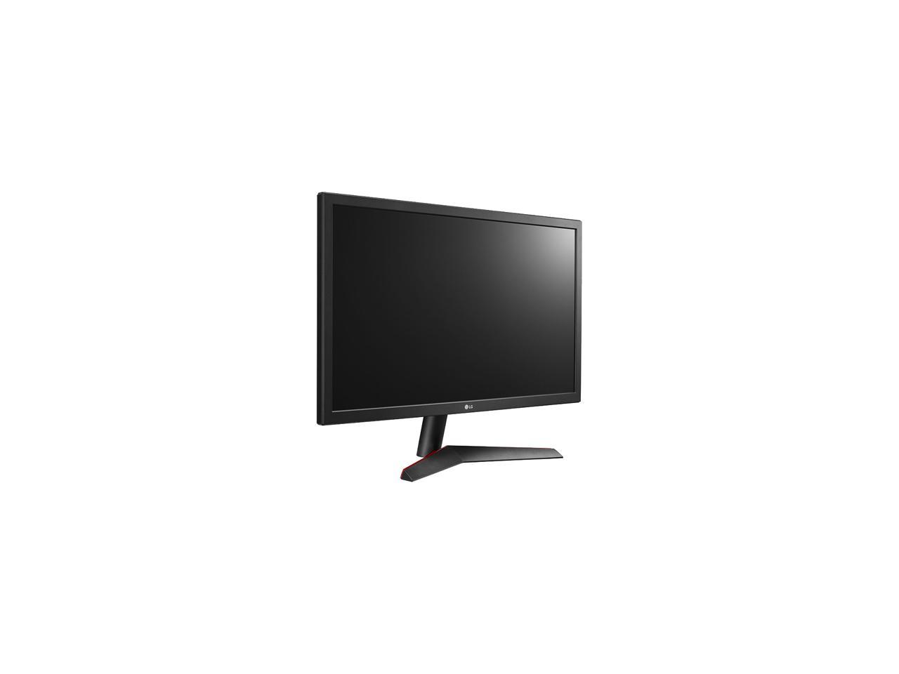 LG 24GL65B-B 24" Full HD 1920 x 1080 144Hz 1ms 2 x HDMI, DisplayPort Radeon FreeSync Technology Flicker Safe Anti-Glare Widescreen LED Backlit Gaming Monitor