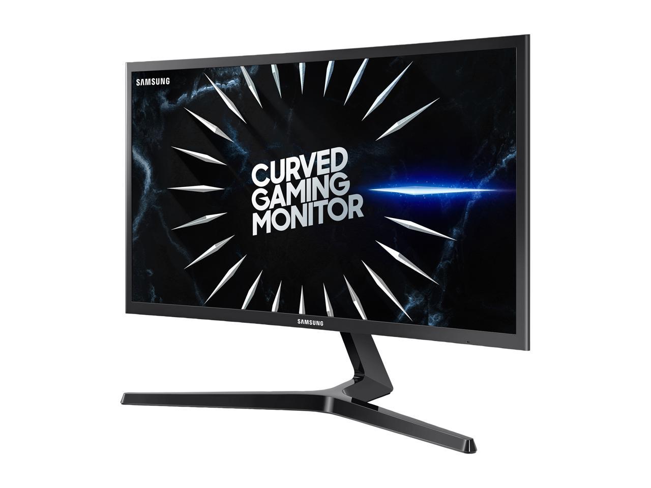 SAMSUNG CRG5 Series LC24RG50FZNXZA 24" Full HD 1920 x 1080 144 Hz HDMI, DisplayPort FreeSync (AMD Adaptive Sync) Curved Gaming Monitor