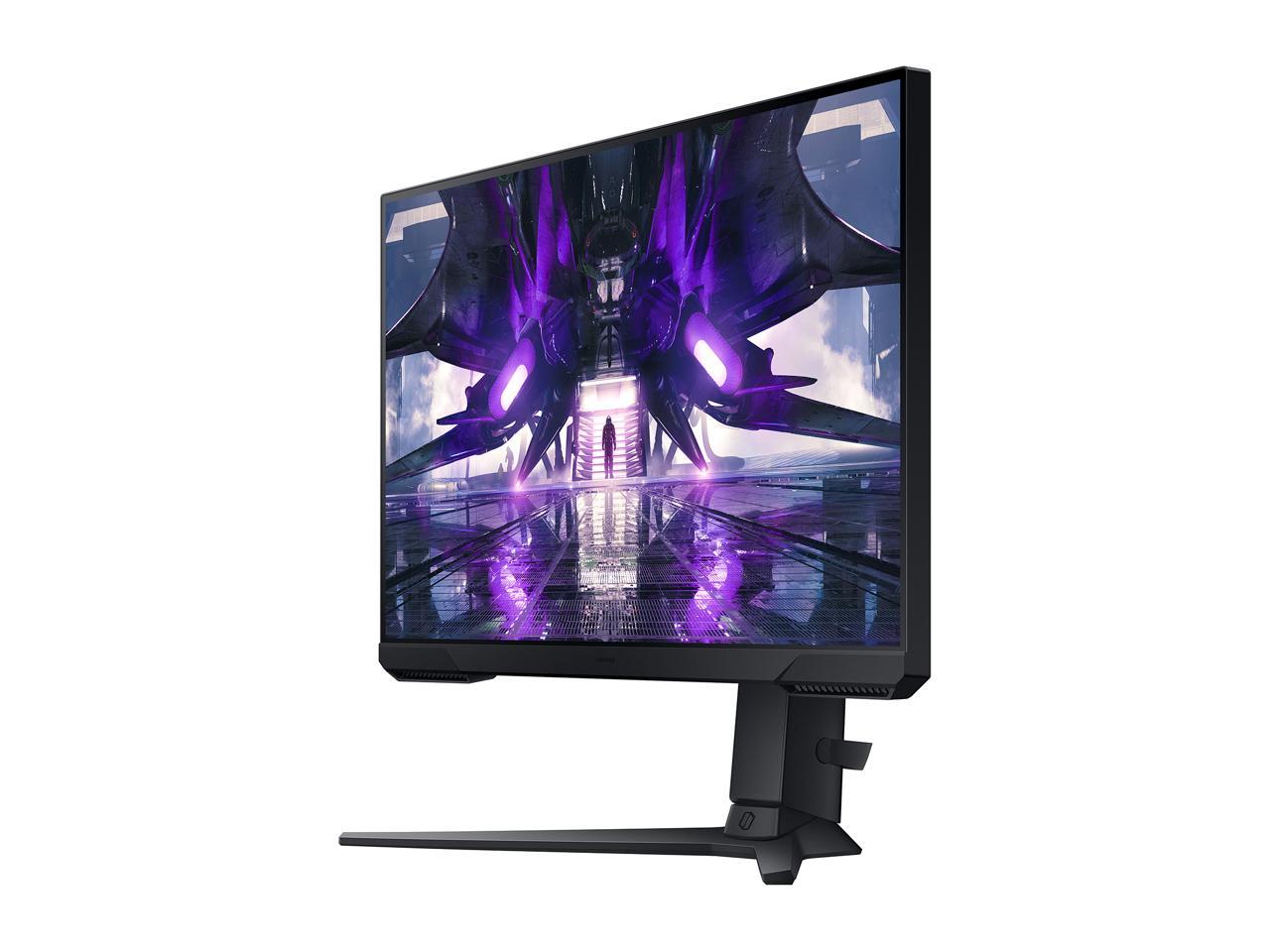 SAMSUNG 24" 165 Hz (Max) VA FHD Gaming Monitor FreeSync Premium (AMD Adaptive Sync) 1920 x 1080 72% NTSC HDMI, DisplayPort, Audio Odyssey G32A LS24AG320NNXZA