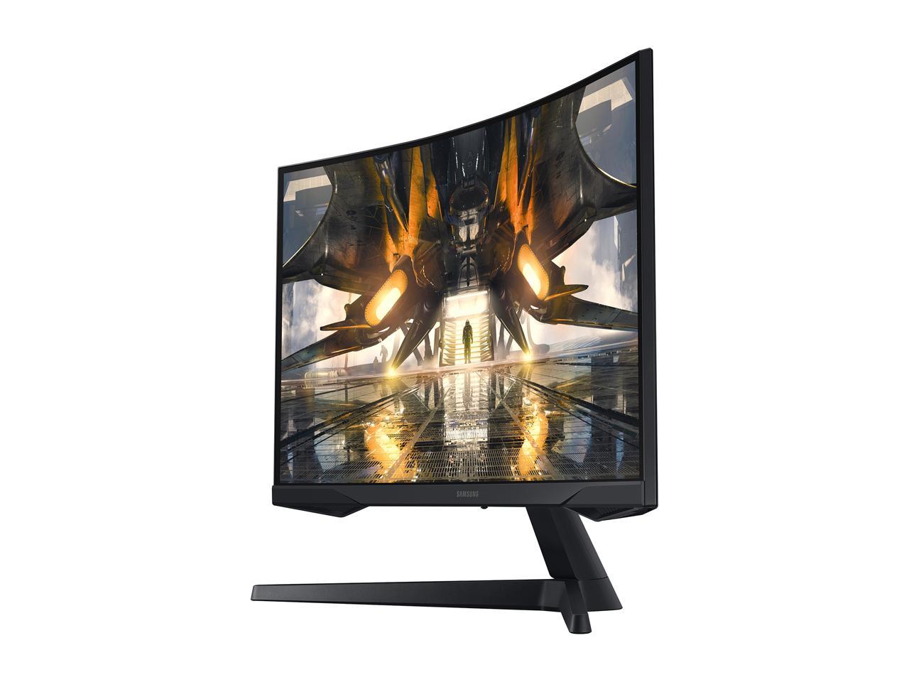 SAMSUNG 32" 165 Hz (Max) VA WQHD Gaming Monitor FreeSync Premium (AMD Adaptive Sync) 2560 x 1440 (2K) HDMI, DisplayPort, Audio Odyssey G55A LS32AG552ENXZA