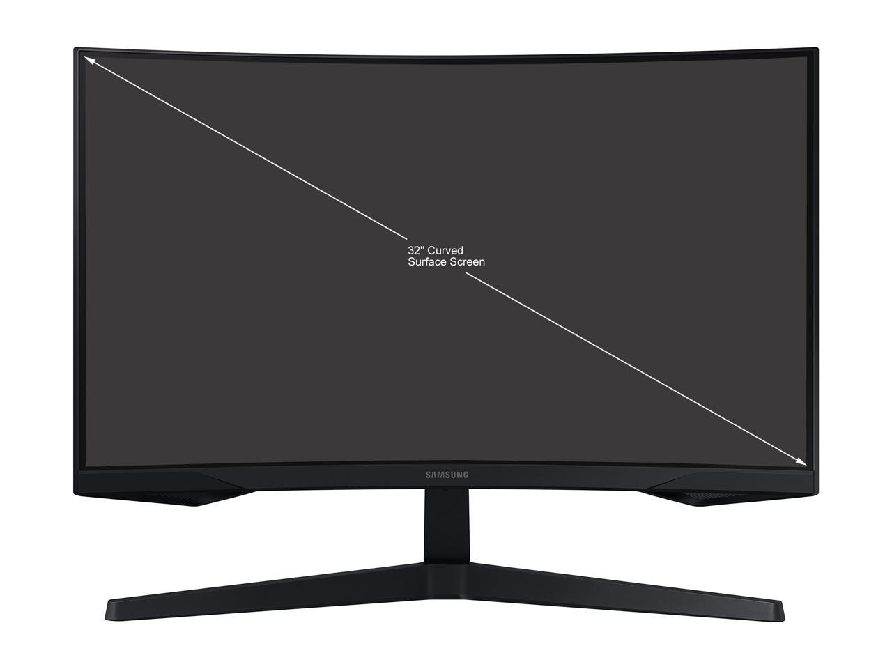 SAMSUNG 32" 165 Hz (Max) VA WQHD Gaming Monitor FreeSync Premium (AMD Adaptive Sync) 2560 x 1440 (2K) HDMI, DisplayPort, Audio Odyssey G55A LS32AG552ENXZA