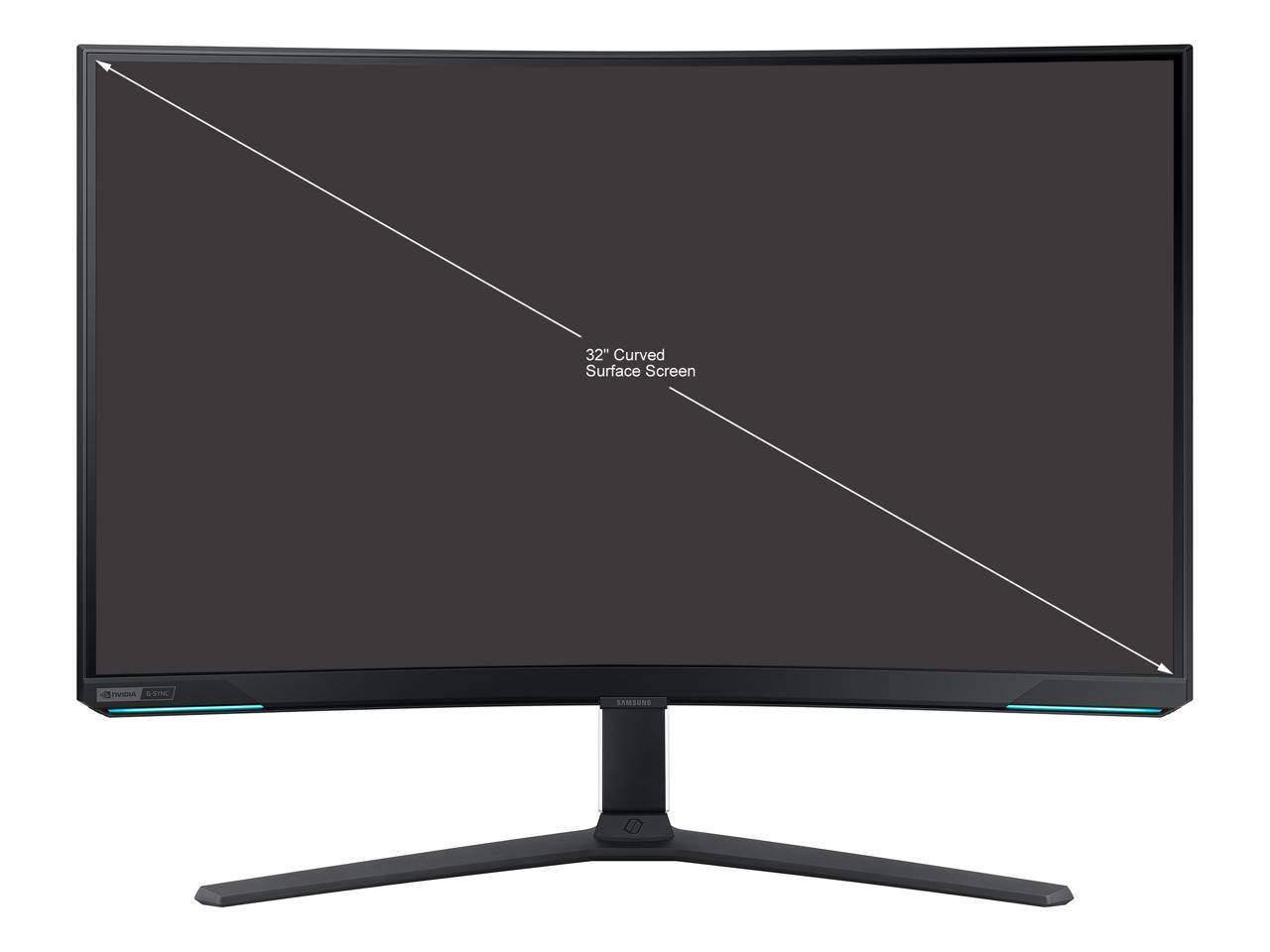 SAMSUNG 32" Max 240 Hz VA UHD Gaming Monitor FreeSync Premium Pro (AMD Adaptive Sync) 3840 x 2160 (4K) DCI-P3 95% HDMI, DisplayPort, USB, Audio Odyssey Neo G8 LS32BG852NNXGO