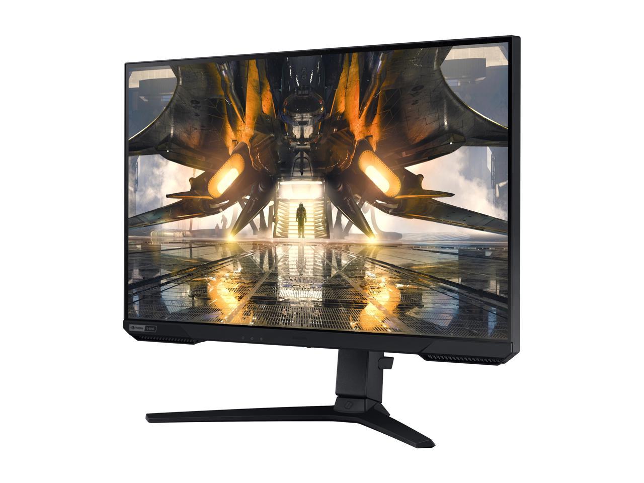 SAMSUNG 32" 165 Hz IPS WQHD Gaming Monitor FreeSync Premium & G-Sync Compatible 2560 x 1440 (2K) 99% sRGB HDMI, DisplayPort, Audio Odyssey G50A LS32AG500PNXZA