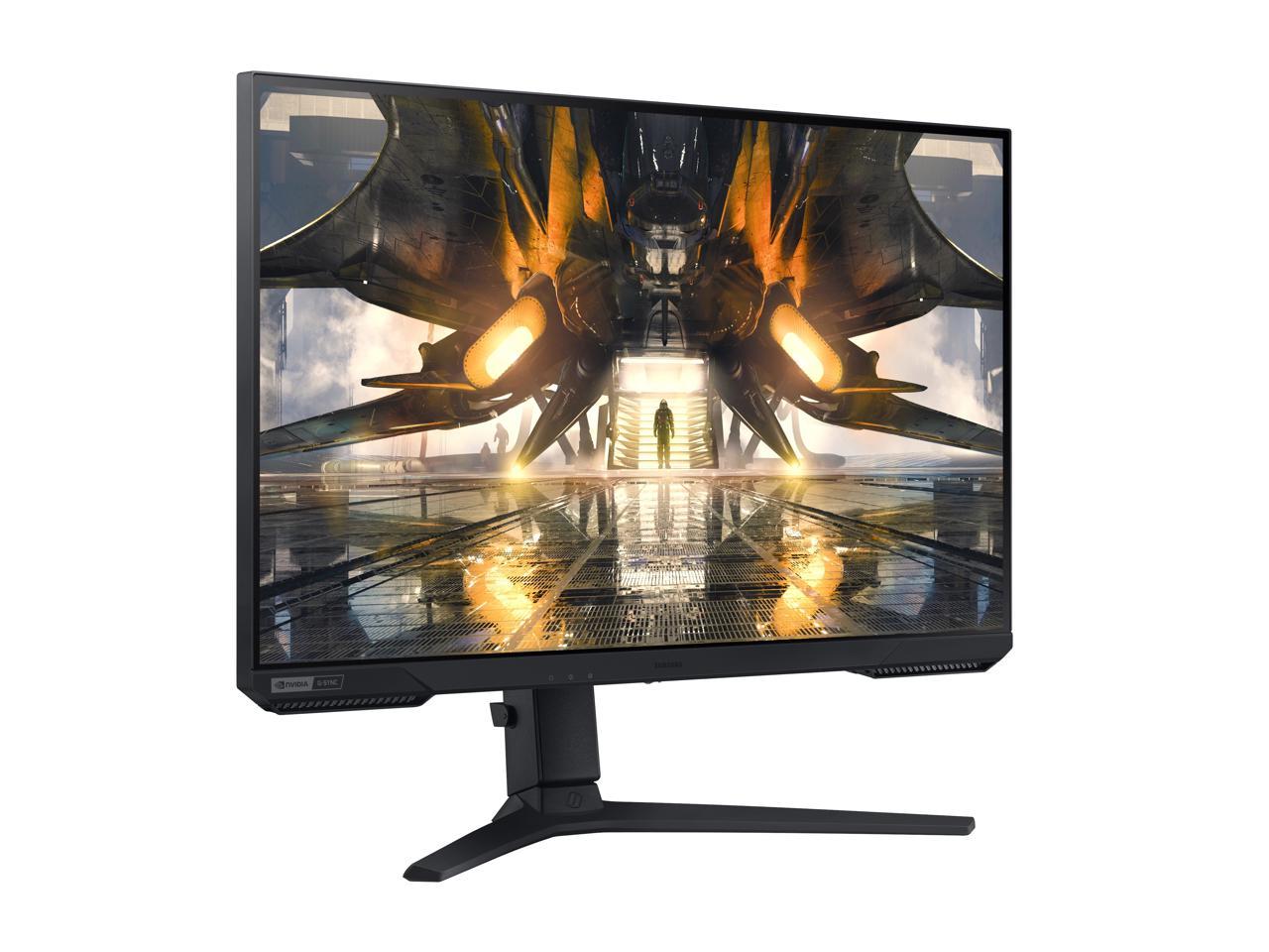 SAMSUNG 32" 165 Hz IPS WQHD Gaming Monitor FreeSync Premium & G-Sync Compatible 2560 x 1440 (2K) 99% sRGB HDMI, DisplayPort, Audio Odyssey G50A LS32AG500PNXZA