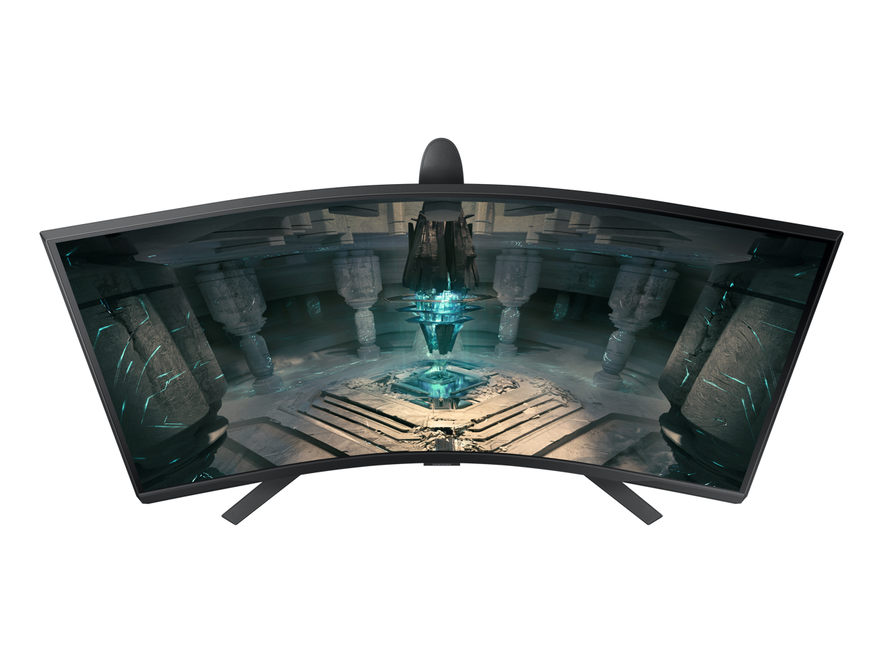 SAMSUNG Odyssey LS32BG652ENXGO 32" WQHD 2560 x 1440 (2K) 240 Hz FreeSync Premium Pro (AMD Adaptive Sync) Built-in Speakers Curved Gaming Monitor
