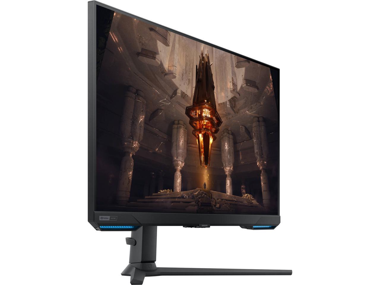 SAMSUNG Odyssey LS32BG702ENXGO 32� G70B 4K UHD IPS 144Hz 1ms with G-Sync height adjustable Gaming Monitor