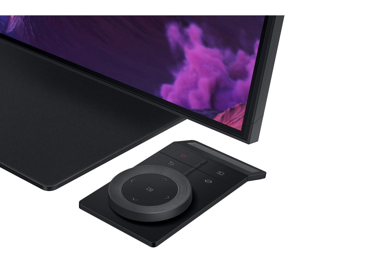 SAMSUNG Odyssey LS55BG970NNXGO 55" Ark 4K UHD 165Hz 1ms Quantum Mini-LED Curved Gaming Monitor w/Cockpit Mode, Sound Dome Technology, Multi View, HDR10