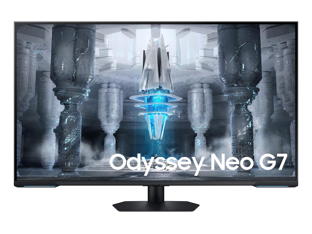 SAMSUNG LS43CG702NNXZA Odyssey Neo G7 43� 3840 x 2160 (4K) Mini-LED 144Hz 1ms, 400nit brightness, VESA DisplayHDR600 Smart Gaming Monitor