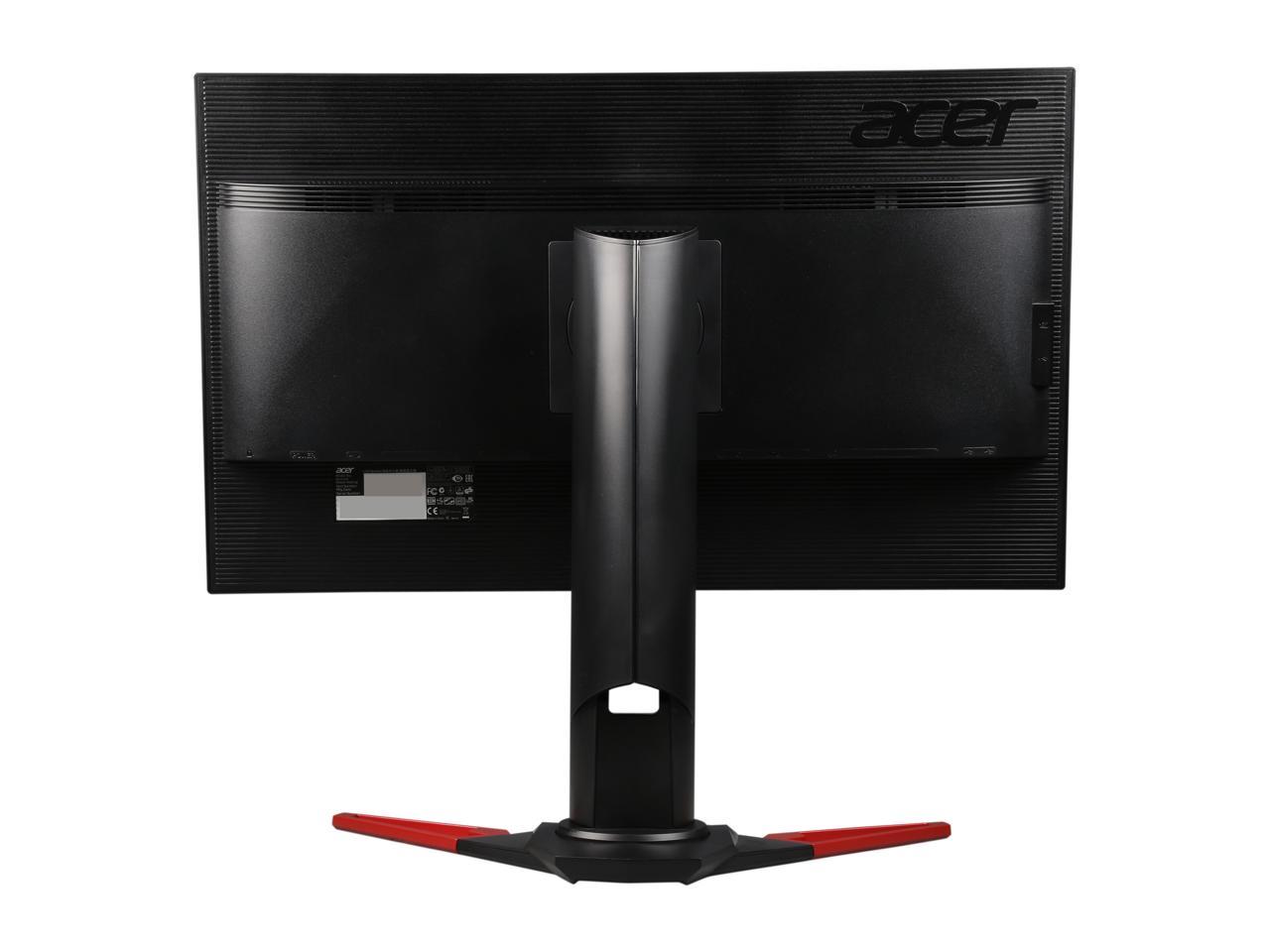 Acer Predator XB1 XB271HU bmiprz 27" WQHD 2560 x 1440 2K Resolution 144Hz (165Hz OverClock) HDMI DisplayPort NVIDIA G-Sync Built-in Speakers USB HUB LED Backlit IPS Gaming Monitor