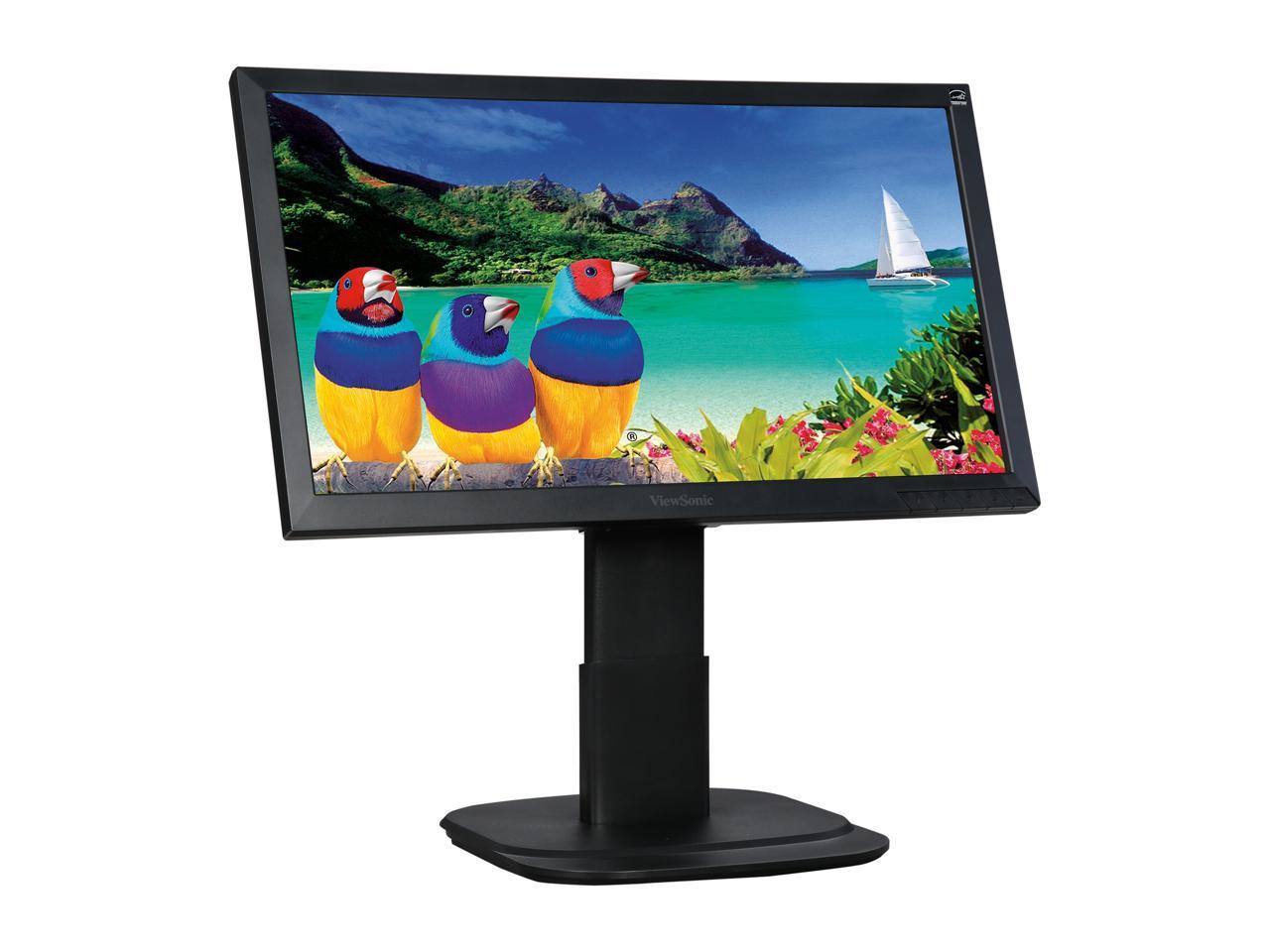ViewSonic VG2039m-LED 20" 1600 x 900 TN Monitor, 1000:1, 250cd/m2, USB&VGA&DVI-D Display Port, Built-in Speaker