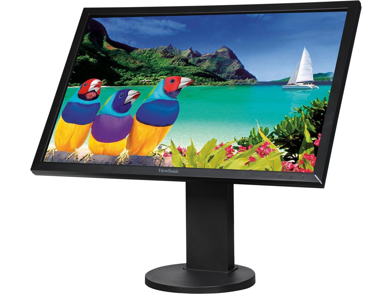 ViewSonic VG2438SM 24" 1920 x 1200 5ms (GTG) VGA DVI-D DisplayPort USB 3.0 Hub Built-in Speakers Anti-Glare Backlit LED IPS Monitor