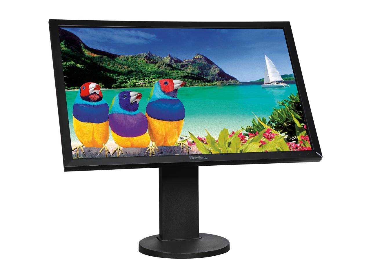 ViewSonic VG2438SM 24" 1920 x 1200 5ms (GTG) VGA DVI-D DisplayPort USB 3.0 Hub Built-in Speakers Anti-Glare Backlit LED IPS Monitor