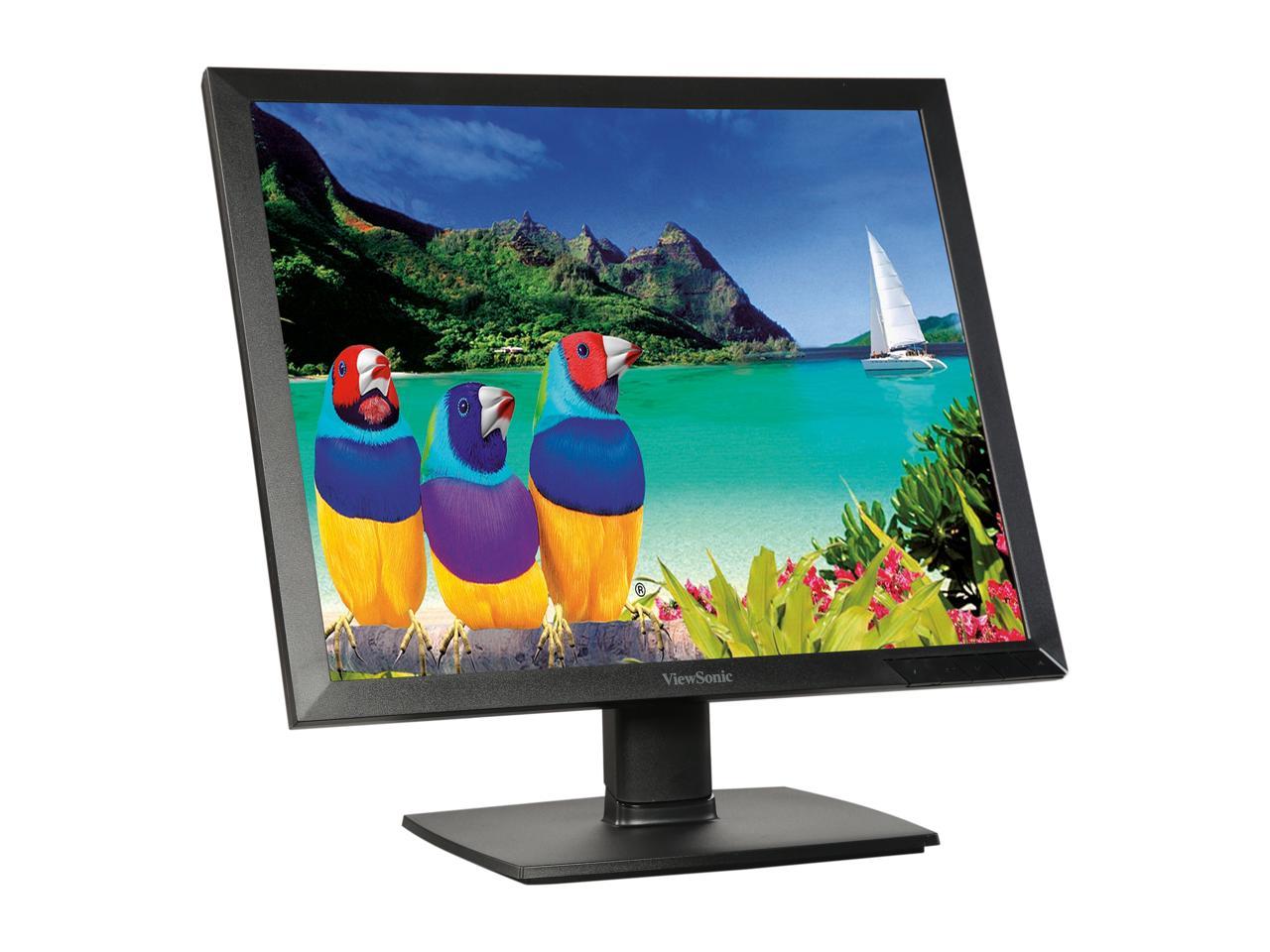 Viewsonic VA951S 19" 1280 x 1024 Resolution VGA DVI-D Anti-Glare Screen Blue Light Filter LED Backlit IPS LCD Monitor