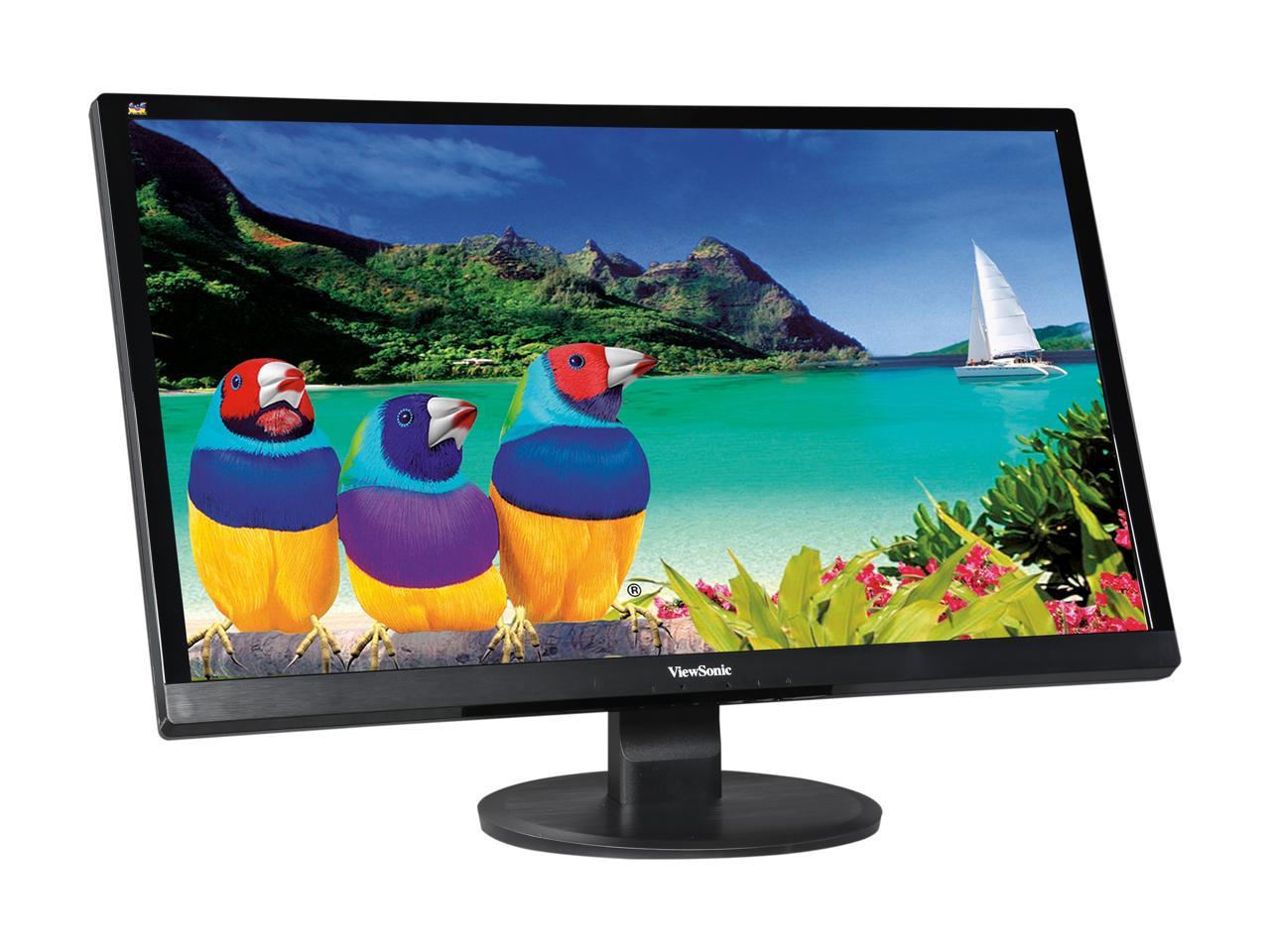 ViewSonic VA2855SMH 28" Full HD 1080P SuperClear Monitor, 3000:1, 300cd/m2, HDMI&VGA, Built-in Internal Speaker, VESA Mountable
